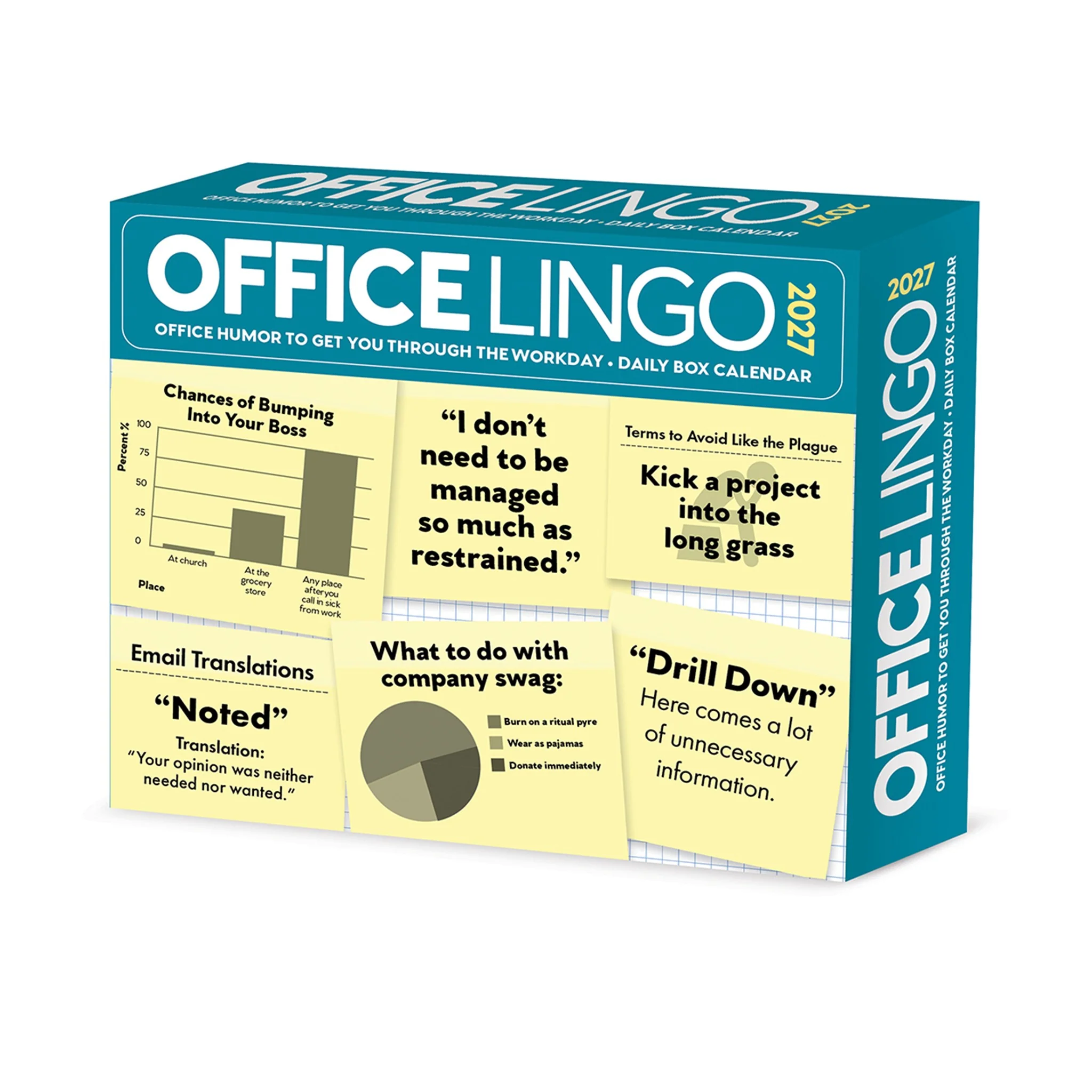 Office Lingo 2027 Box Calendar - Image 5