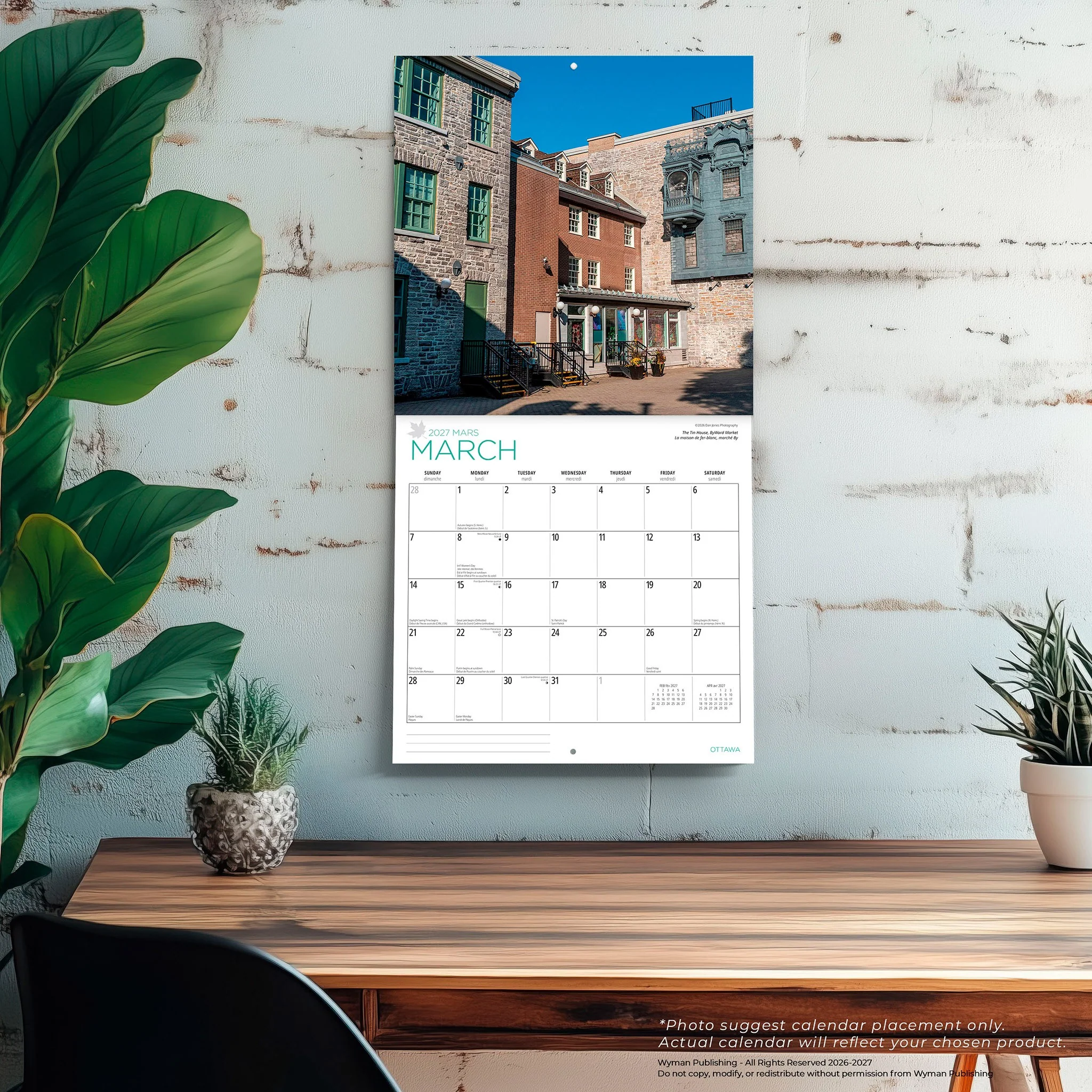 Ottawa 2027 Wall Calendar - Image 5