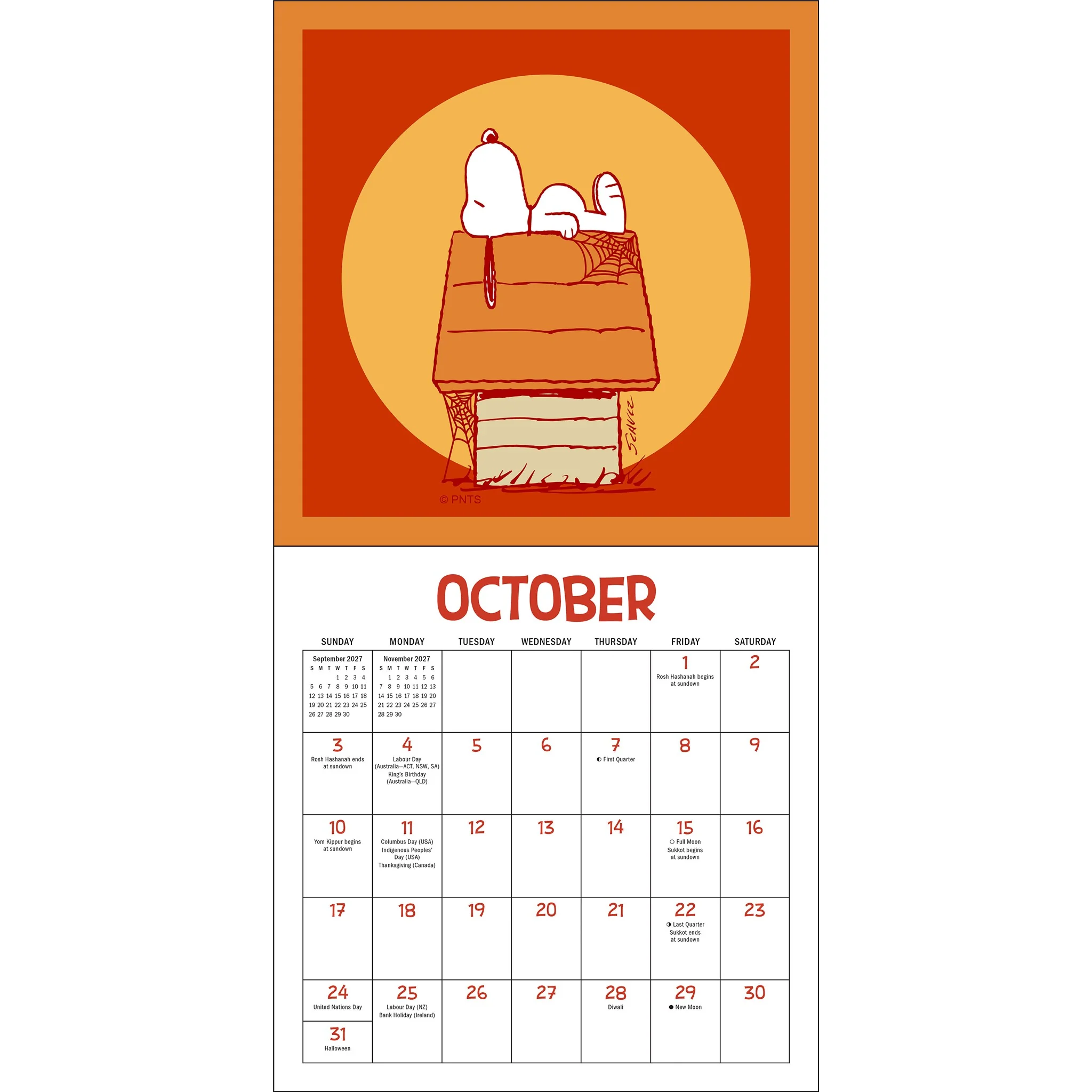 Peanuts @Snoopygrams 2027 Mini Calendar - Online Only - Image 5