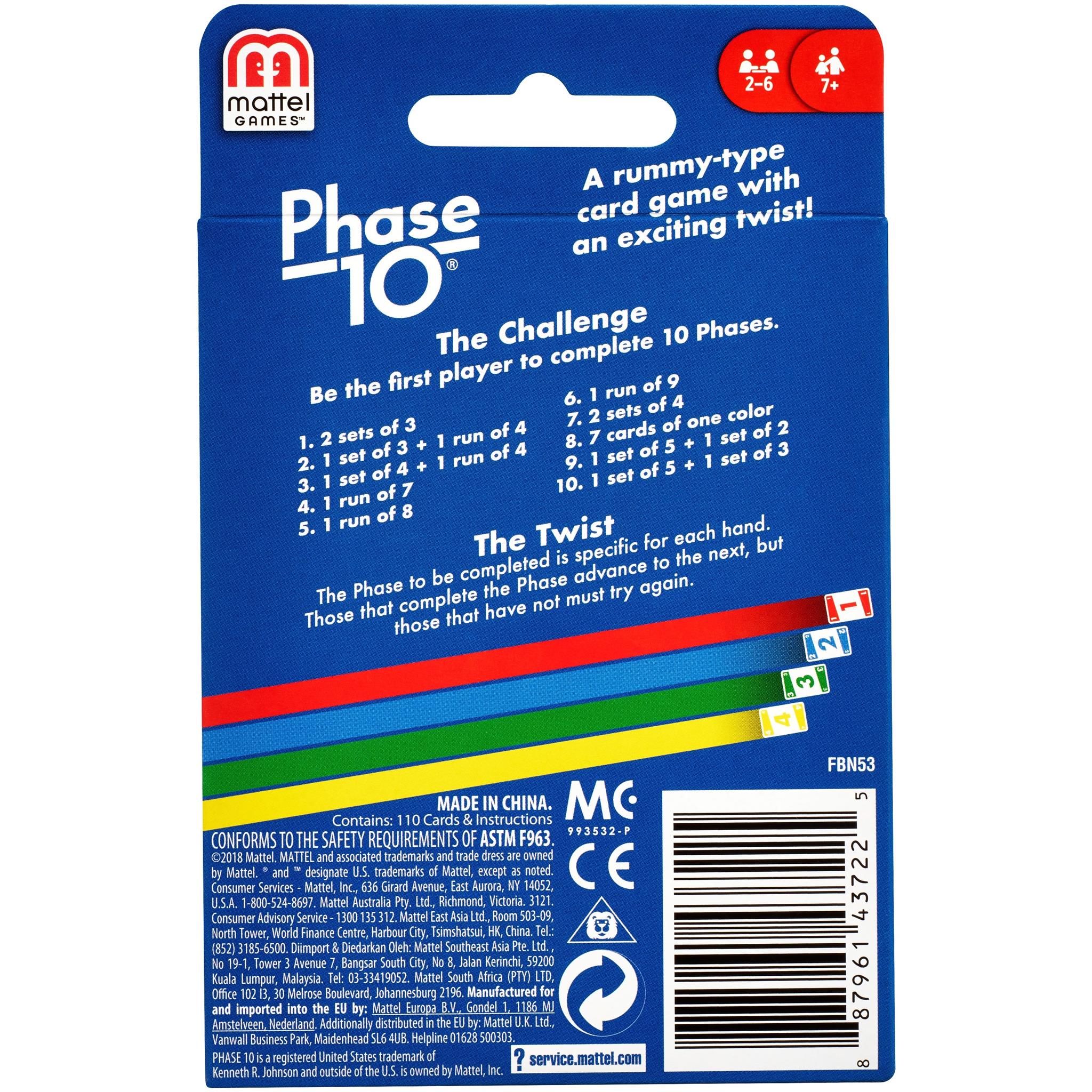 Phase 10 Family Card Game - Image 3