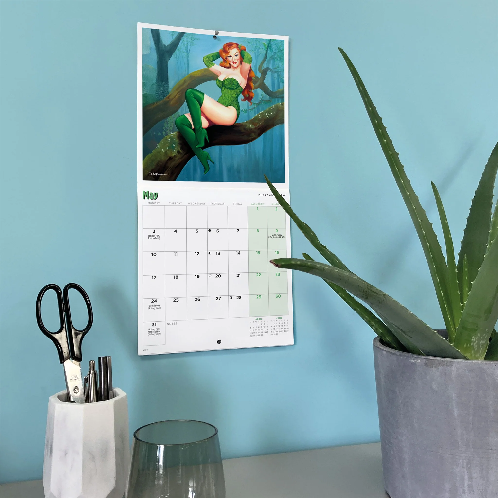 Pin Ups 2027 Mini Calendar - Image 6