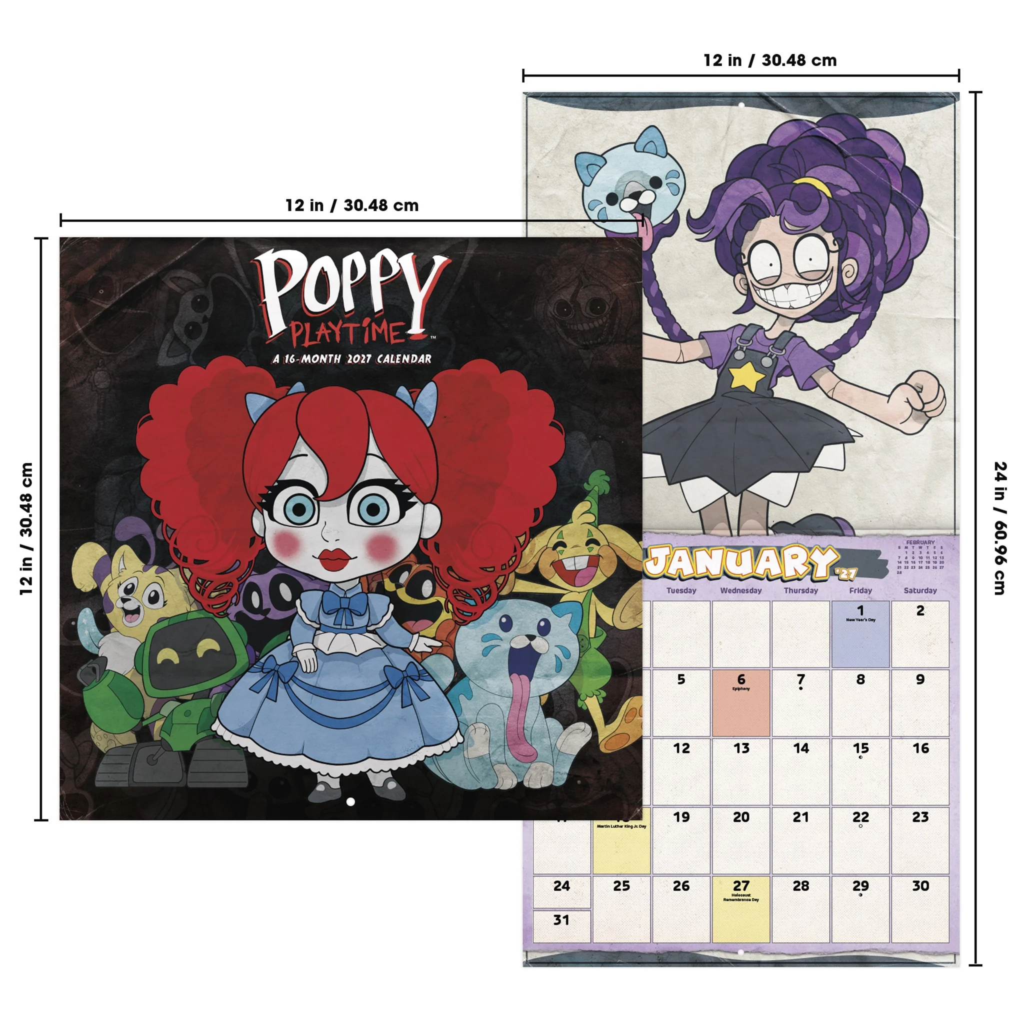 Poppy Playtime 2027 Wall Calendar - Online Only - Image 7