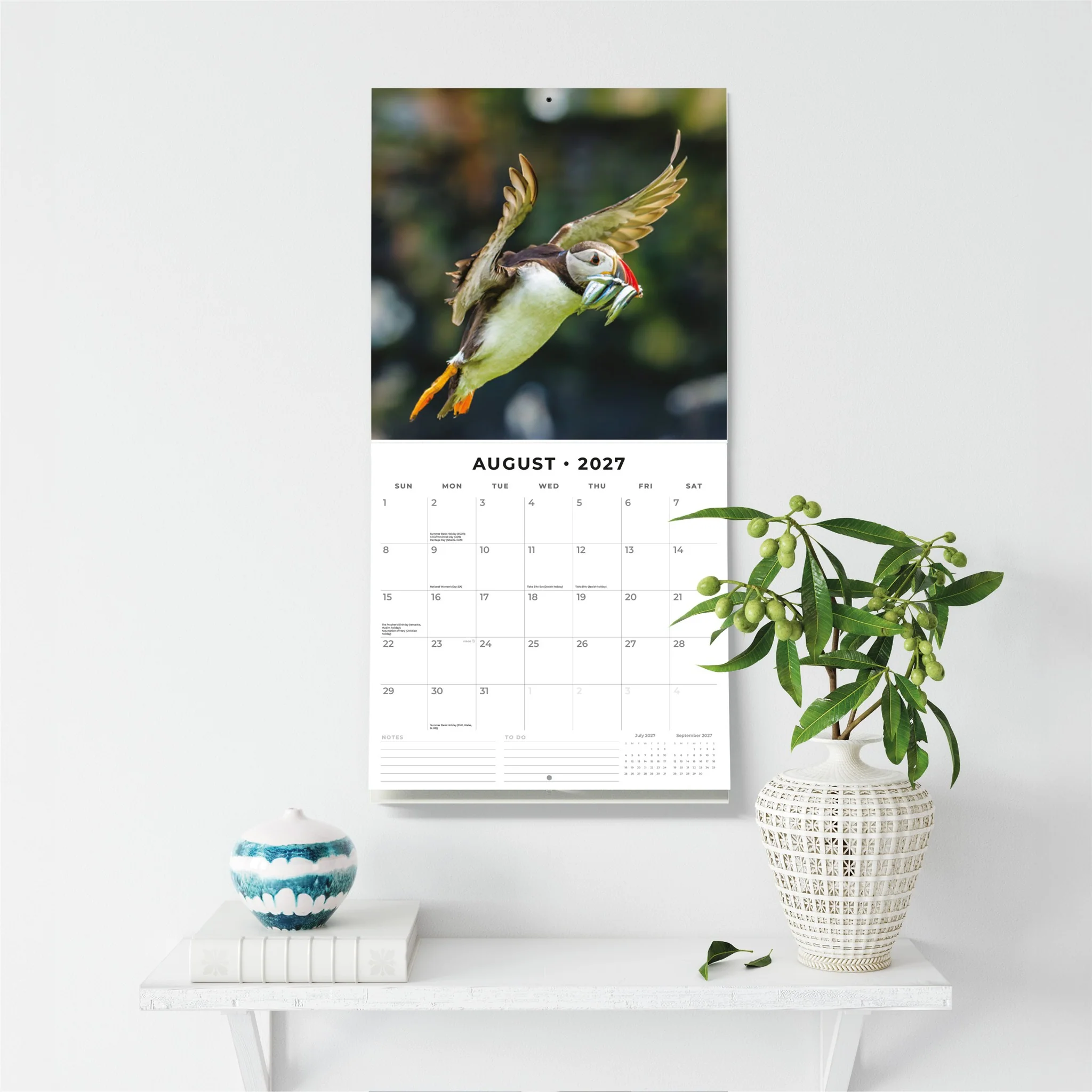 Puffins 2027 Wall Calendar - Image 6