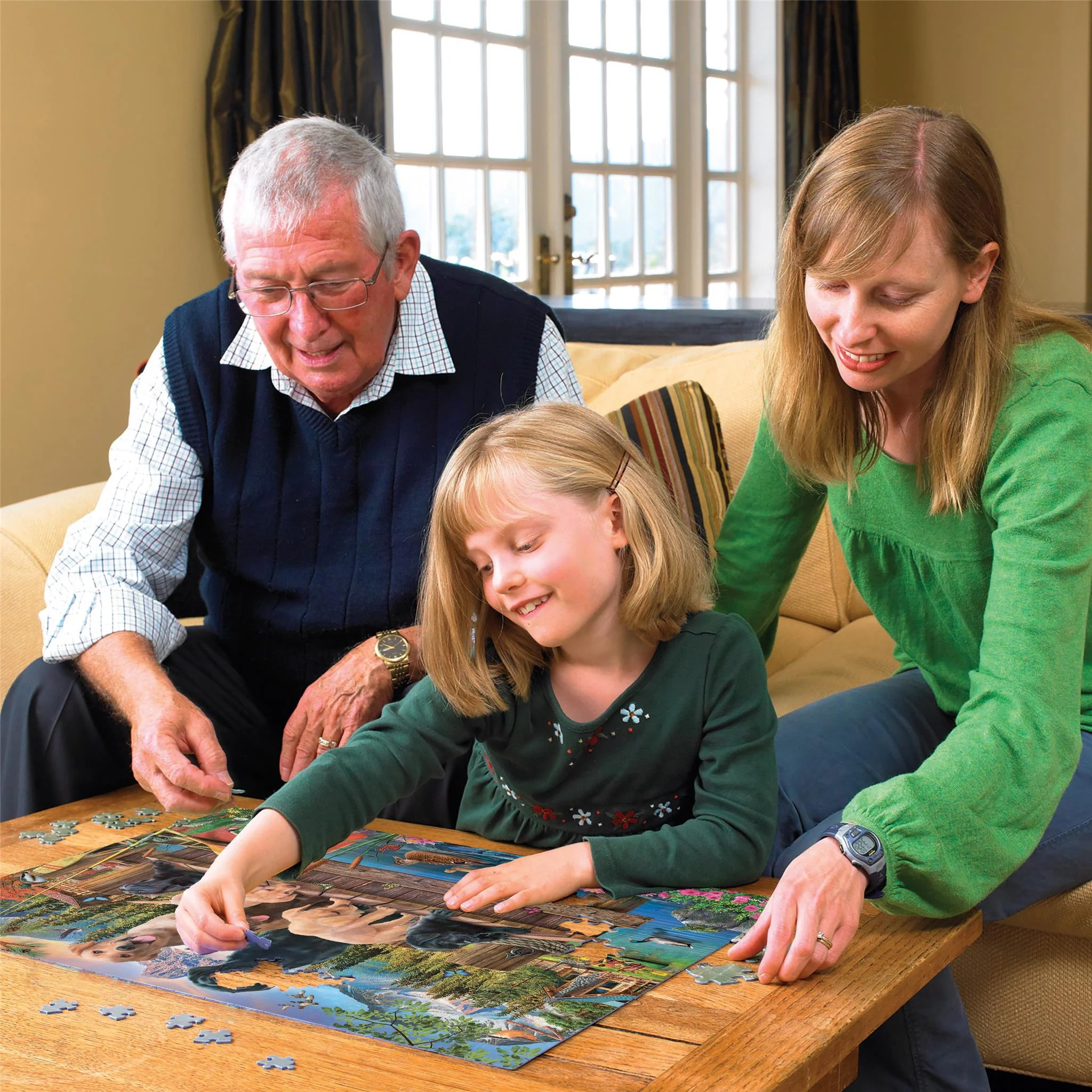 Pups and Ducks 350 Piece Puzzle Cobble Hill - Image 6