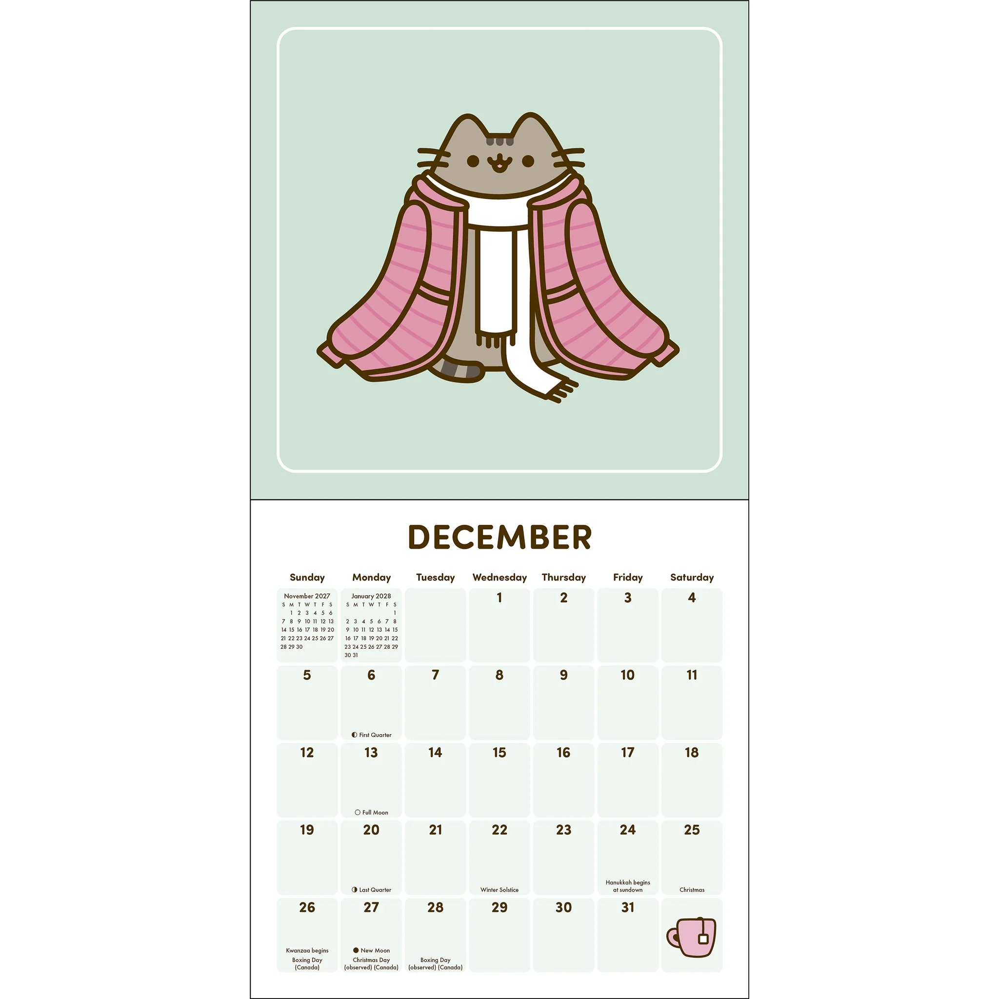 Pusheen 2027 Mini Calendar - Image 7