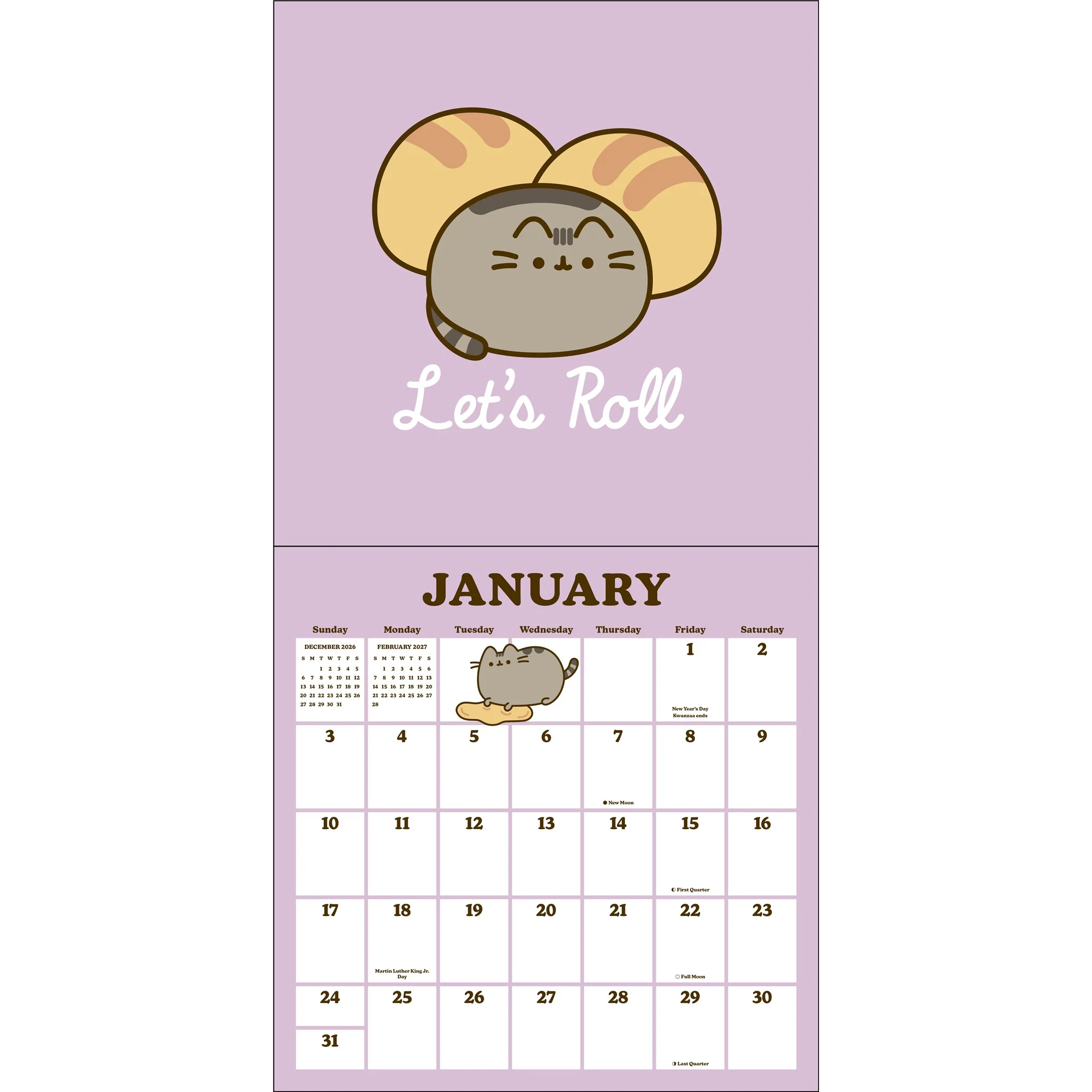 Pusheen 2027 Wall Calendar - Image 3