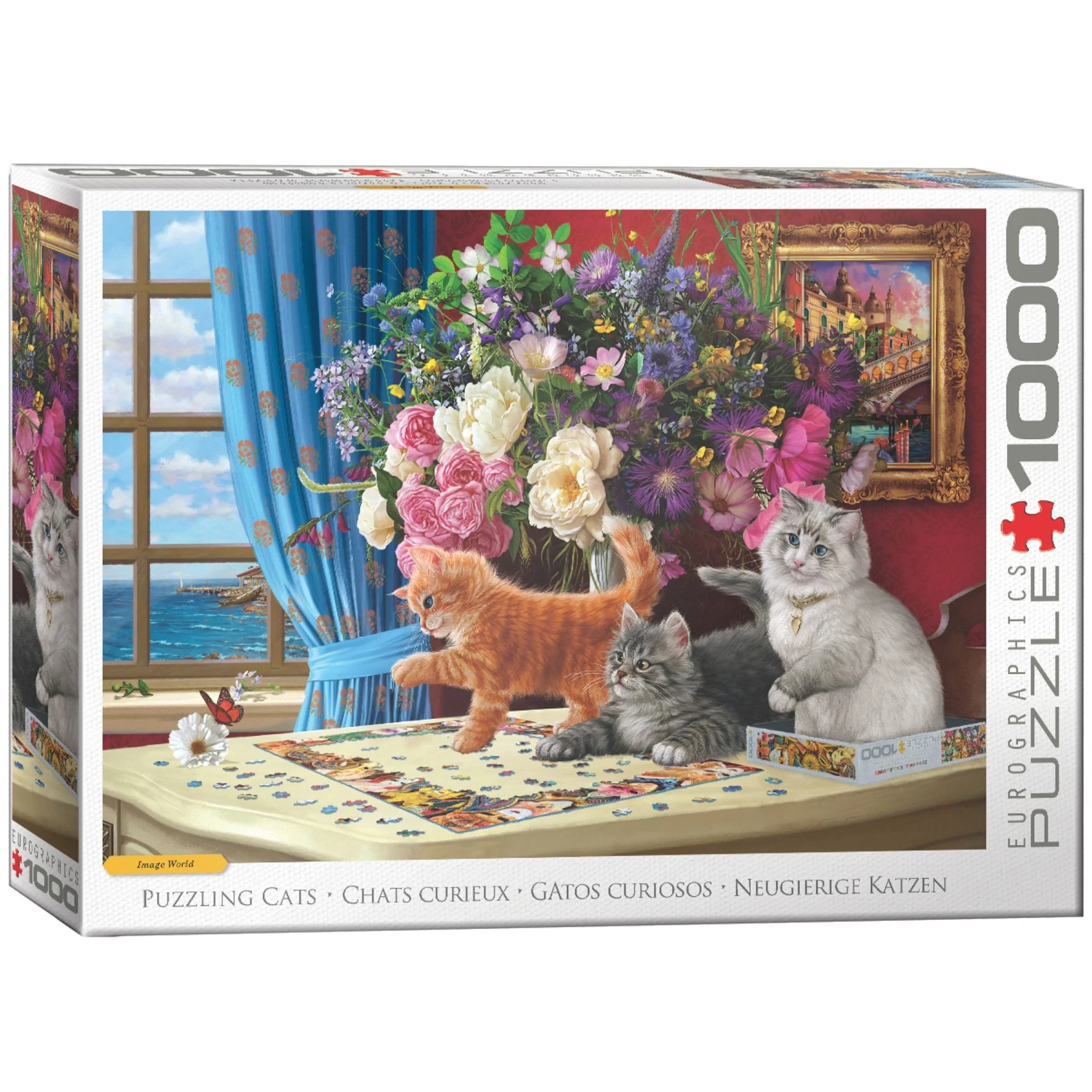 Puzzling Cats 1000 Piece Puzzle - Image 2