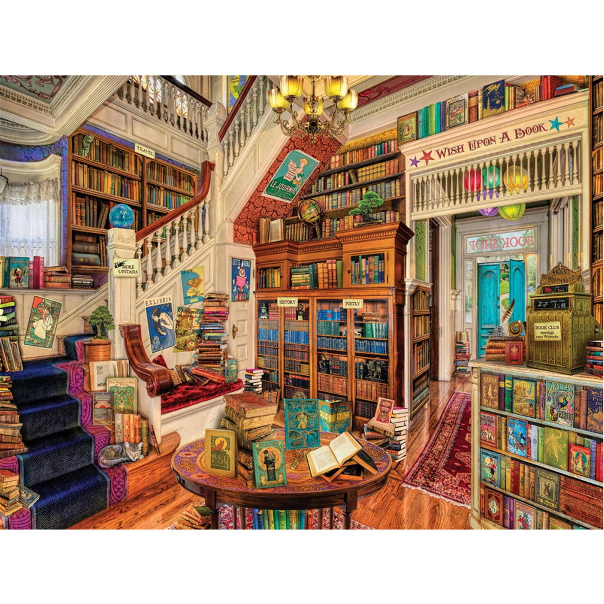 Readers Paradise 1000 Piece Puzzle - Image 3