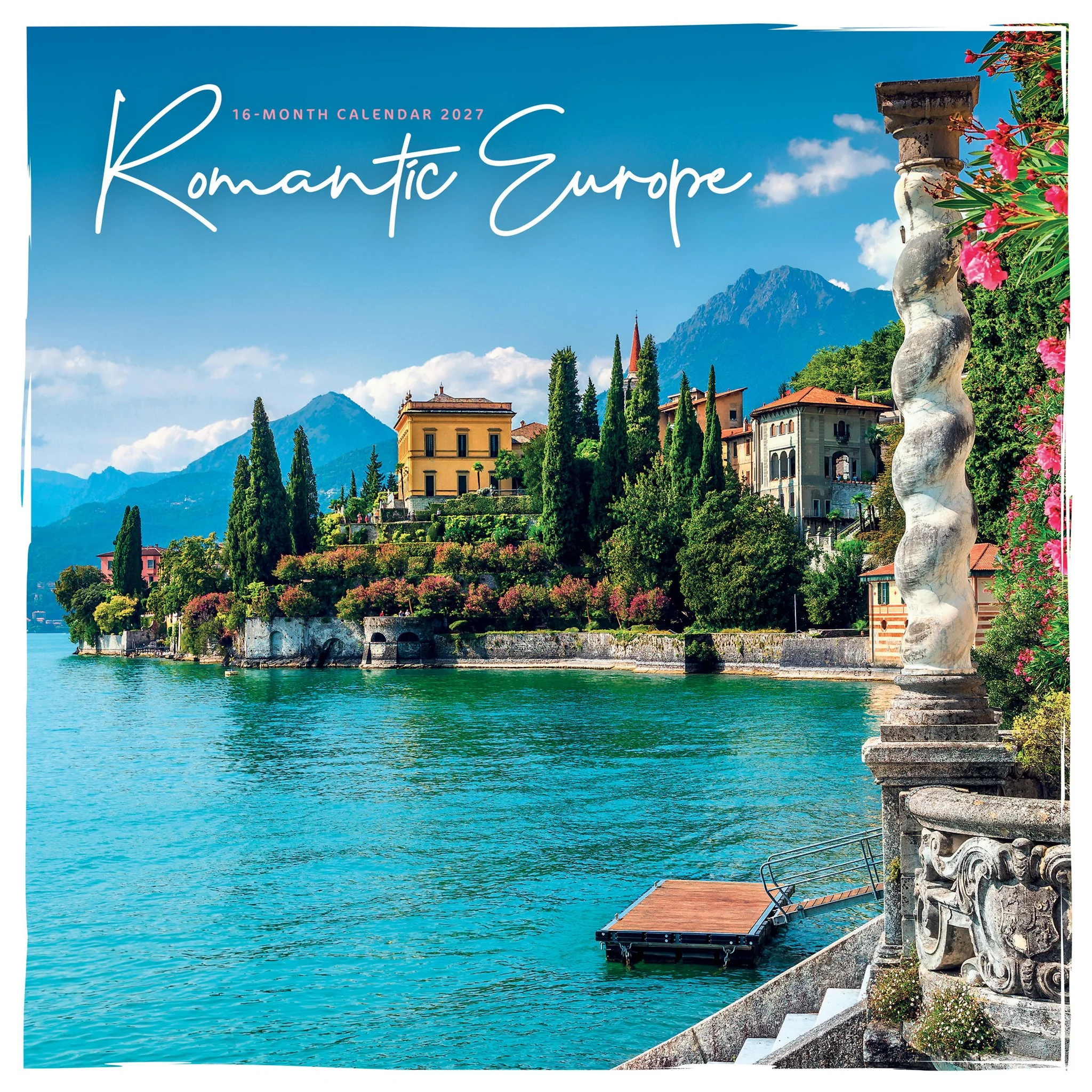 Romantic Europe 2027 Wall Calendar
