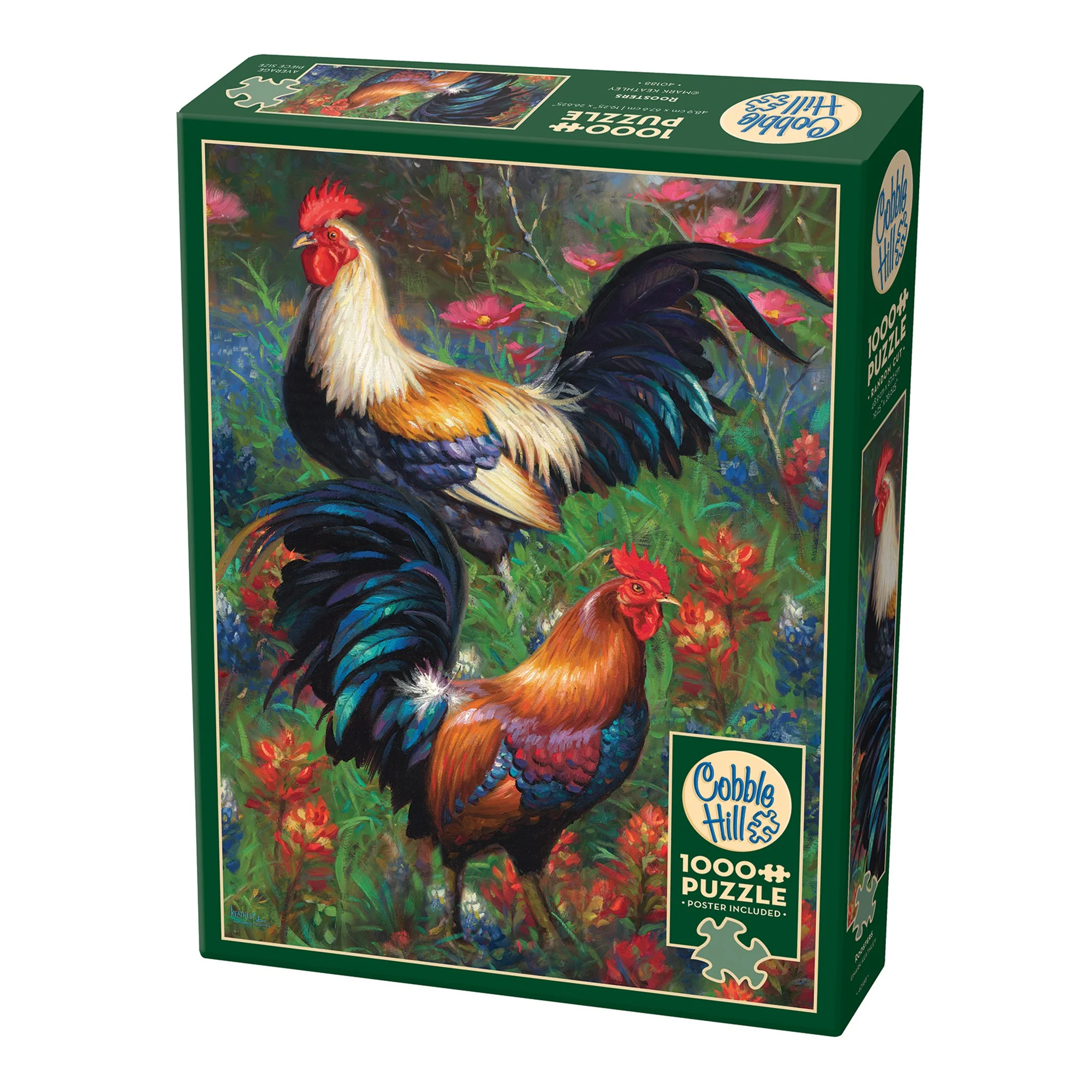 Roosters 1000 Piece Puzzle - Online Only - Image 6