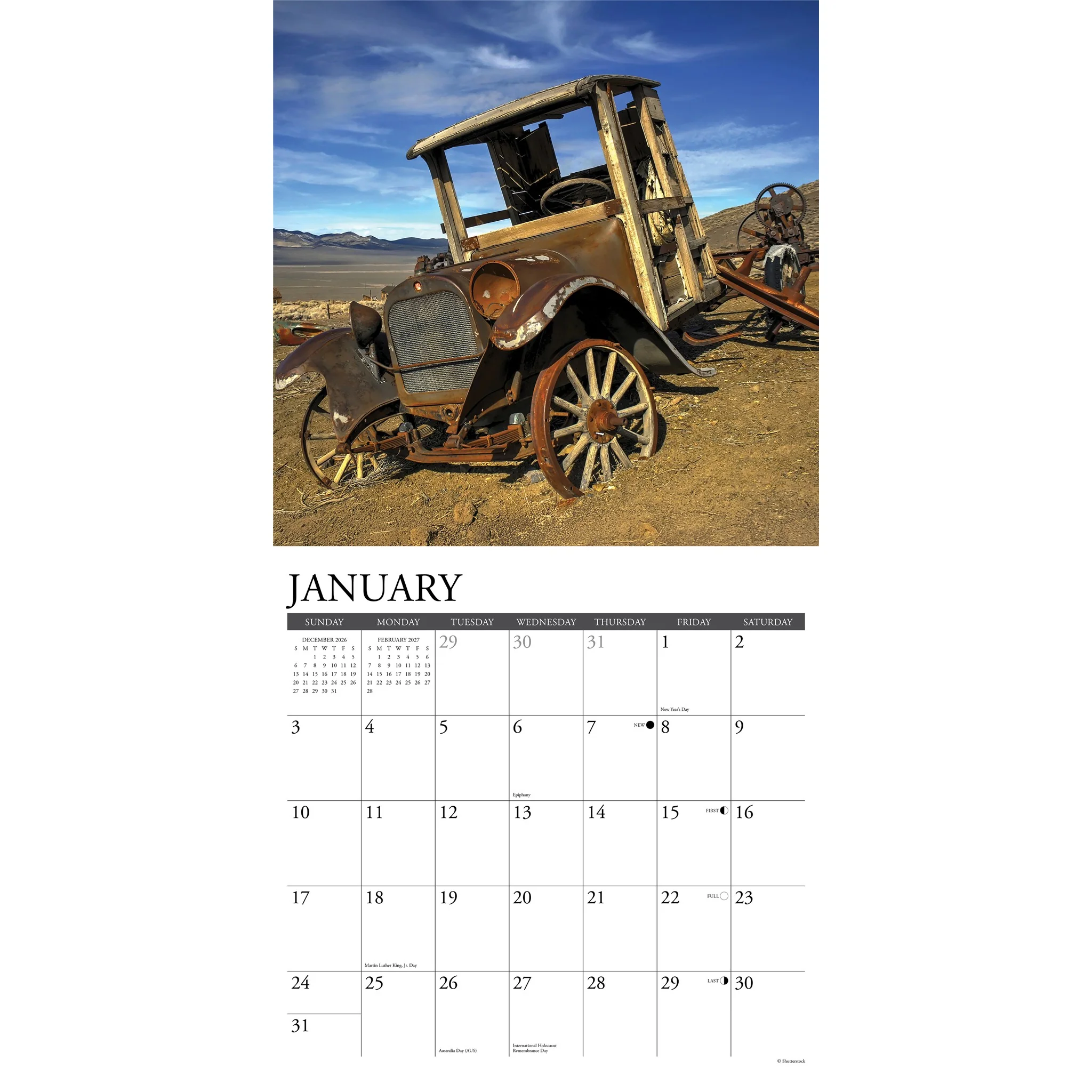 Rust in Peace 2027 Wall Calendar - Image 3