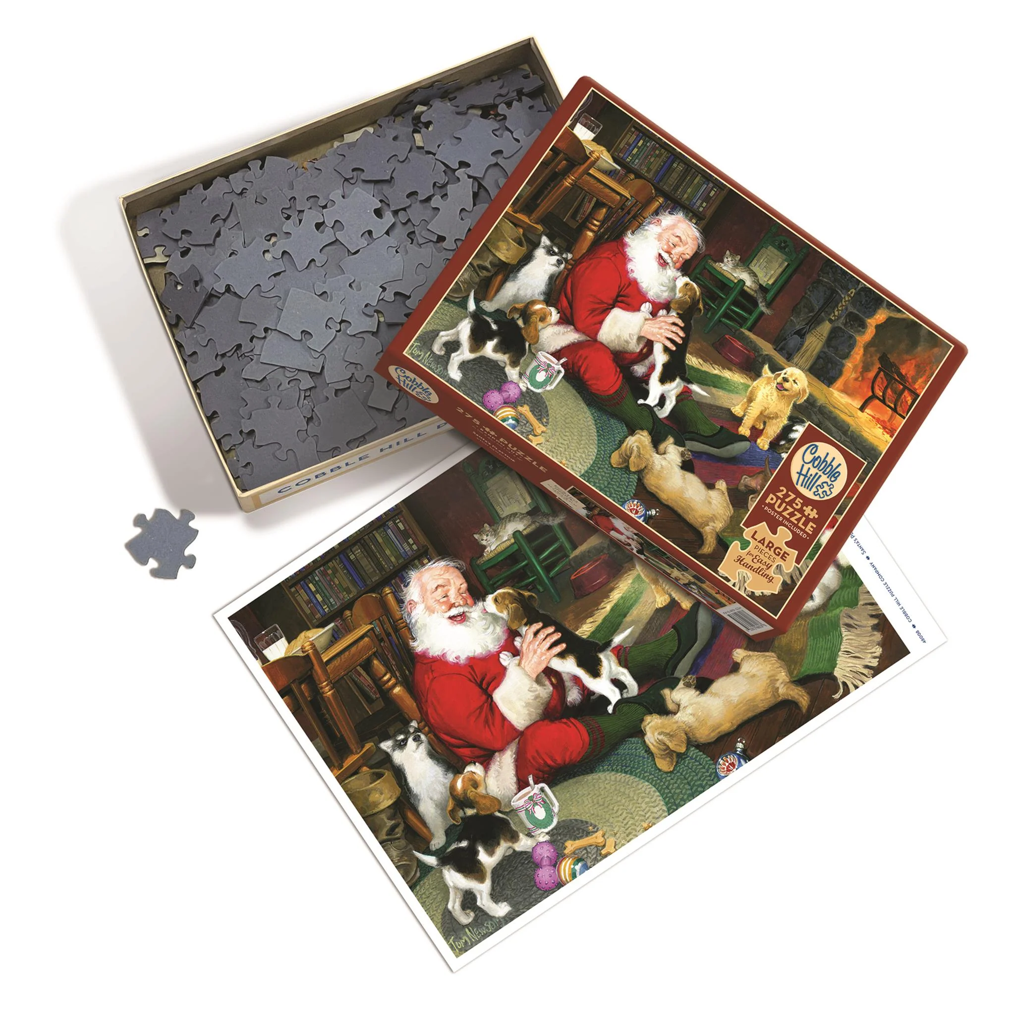 Santa's Playtime 275 Piece Puzzle - Image 4