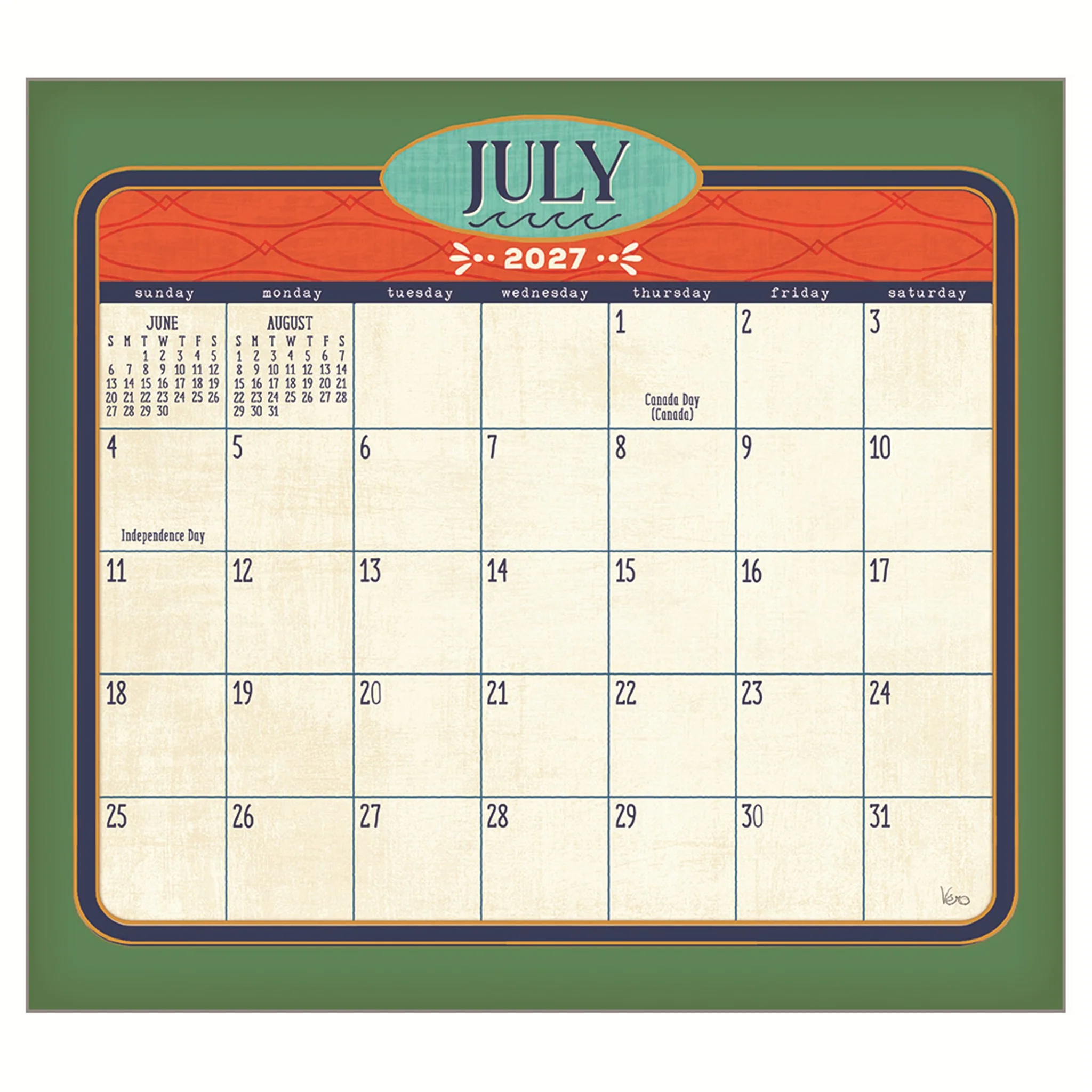 Sardines 2027 Wall Calendar - Image 3