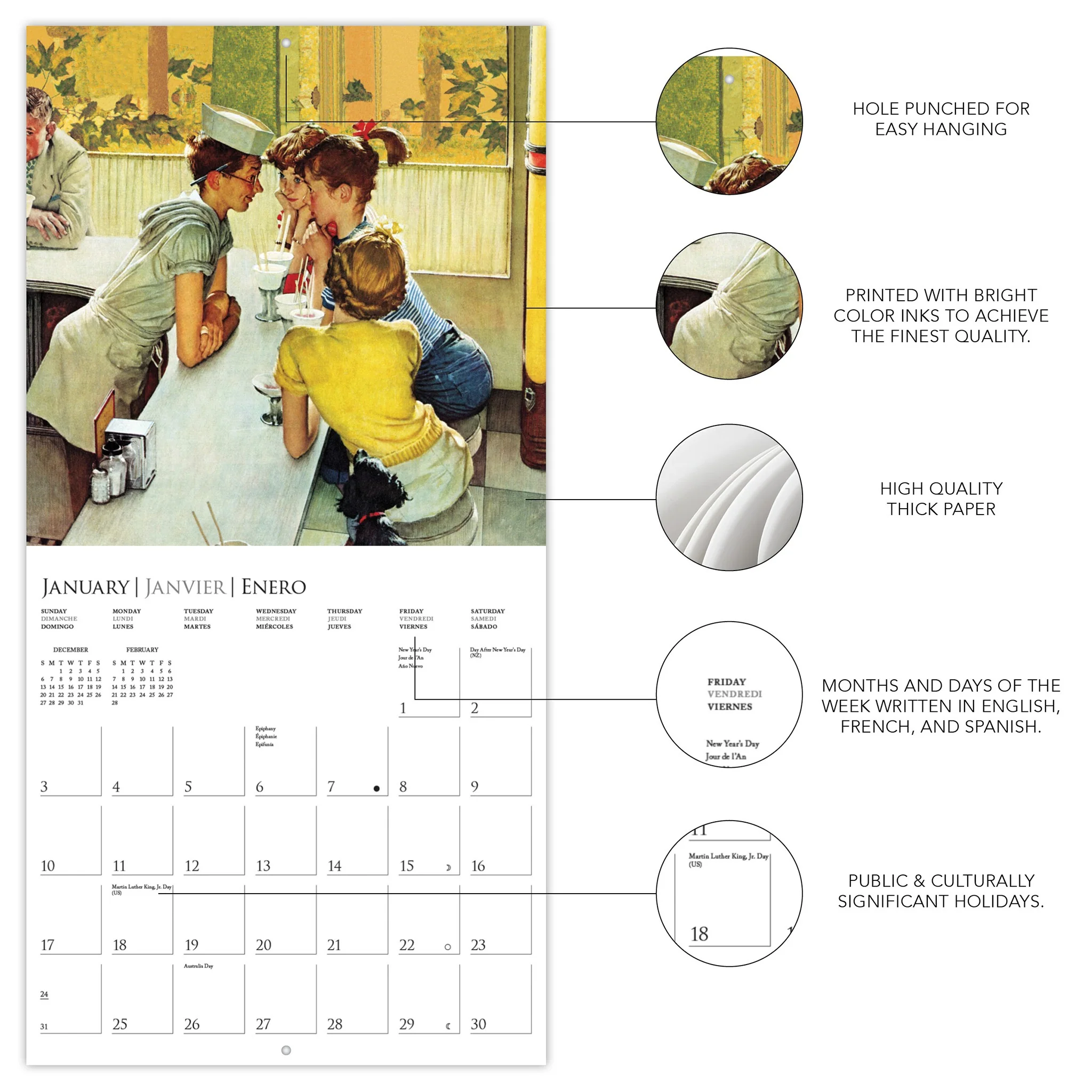 Saturday Evening Post 2027 Mini Calendar - Image 3