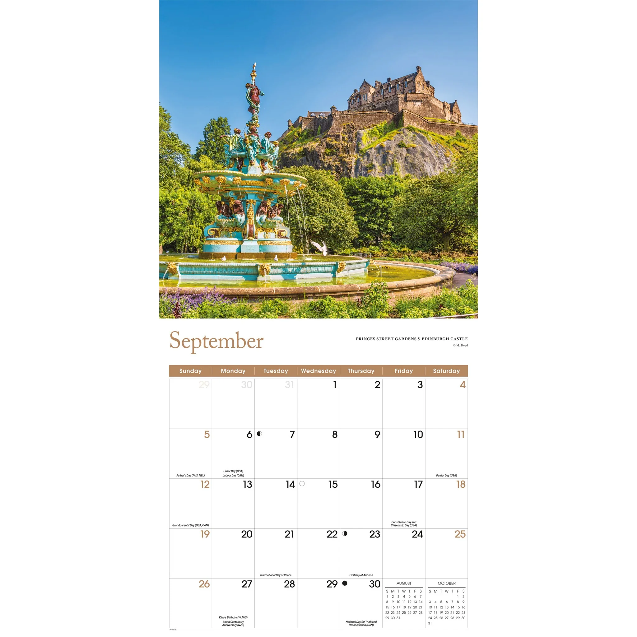 Scotland 2027 Wall Calendar - Image 4