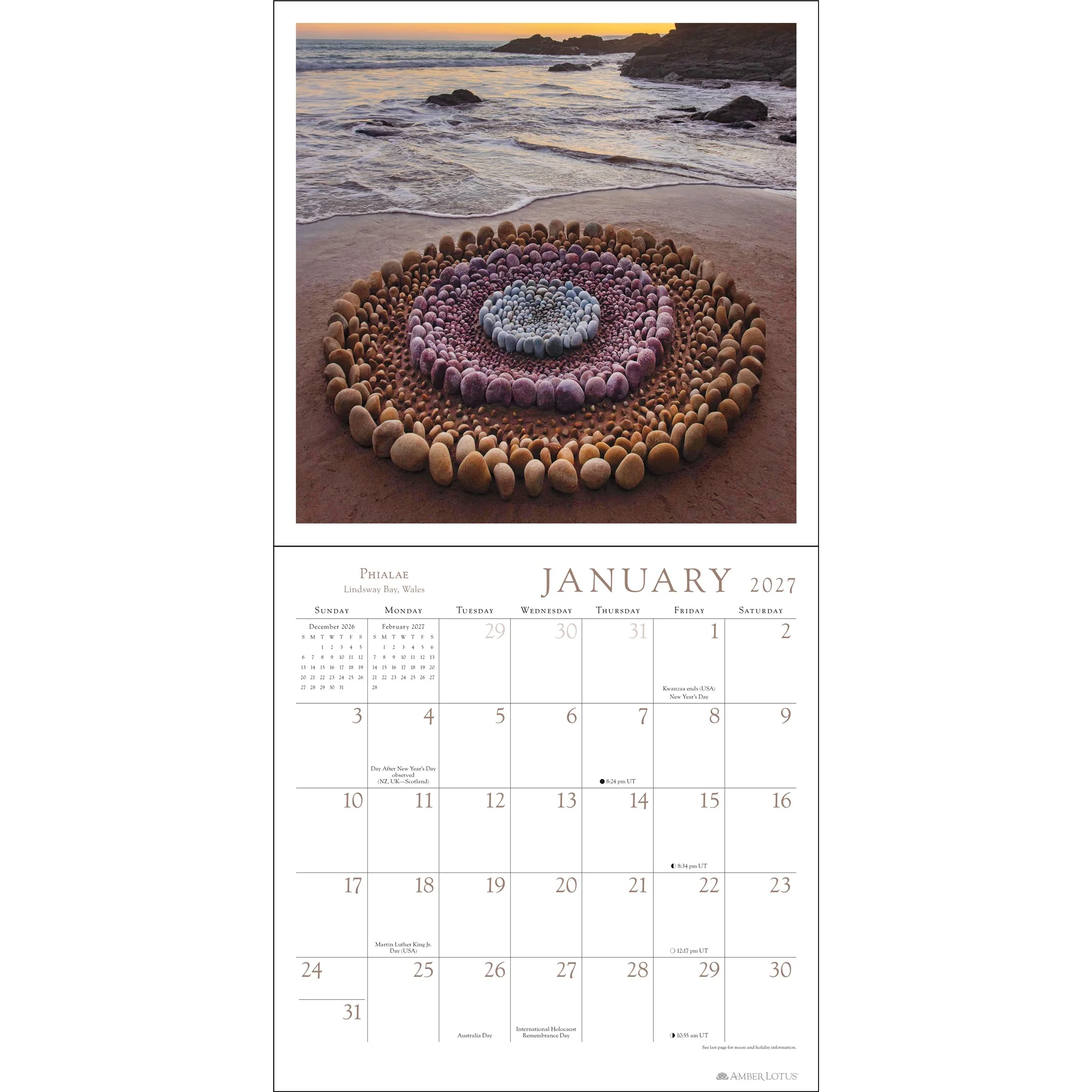 Sculpt the World 2027 Wall Calendar - Image 3