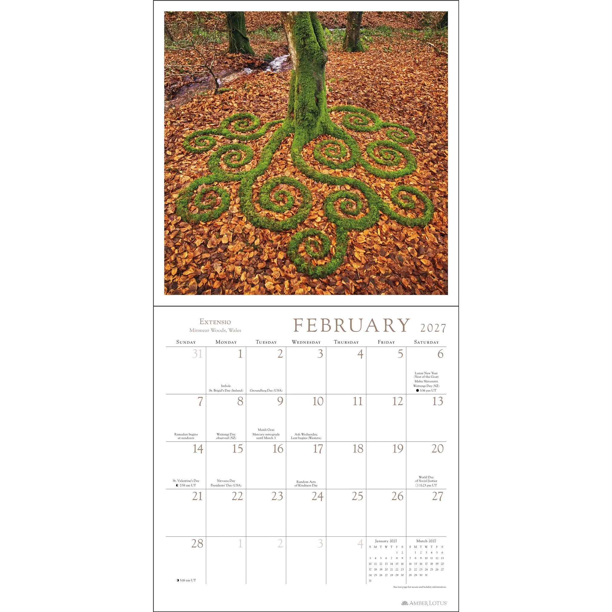 Sculpt the World 2027 Wall Calendar - Image 5