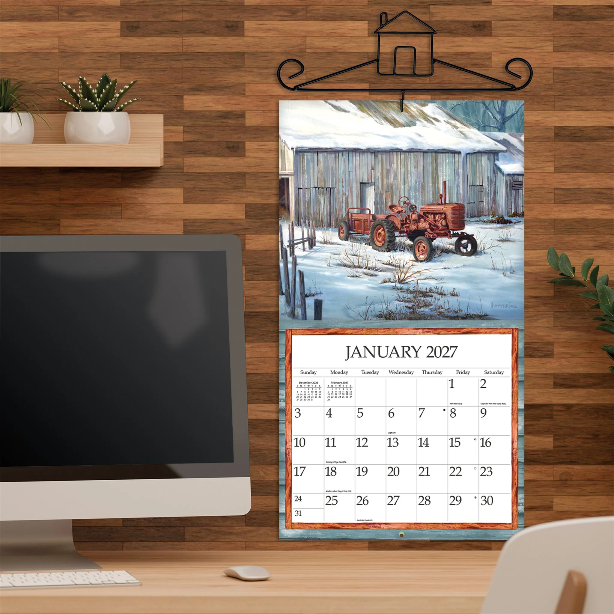 Simple Country Special Edition with Print 2027 Wall Calendar - Image 7