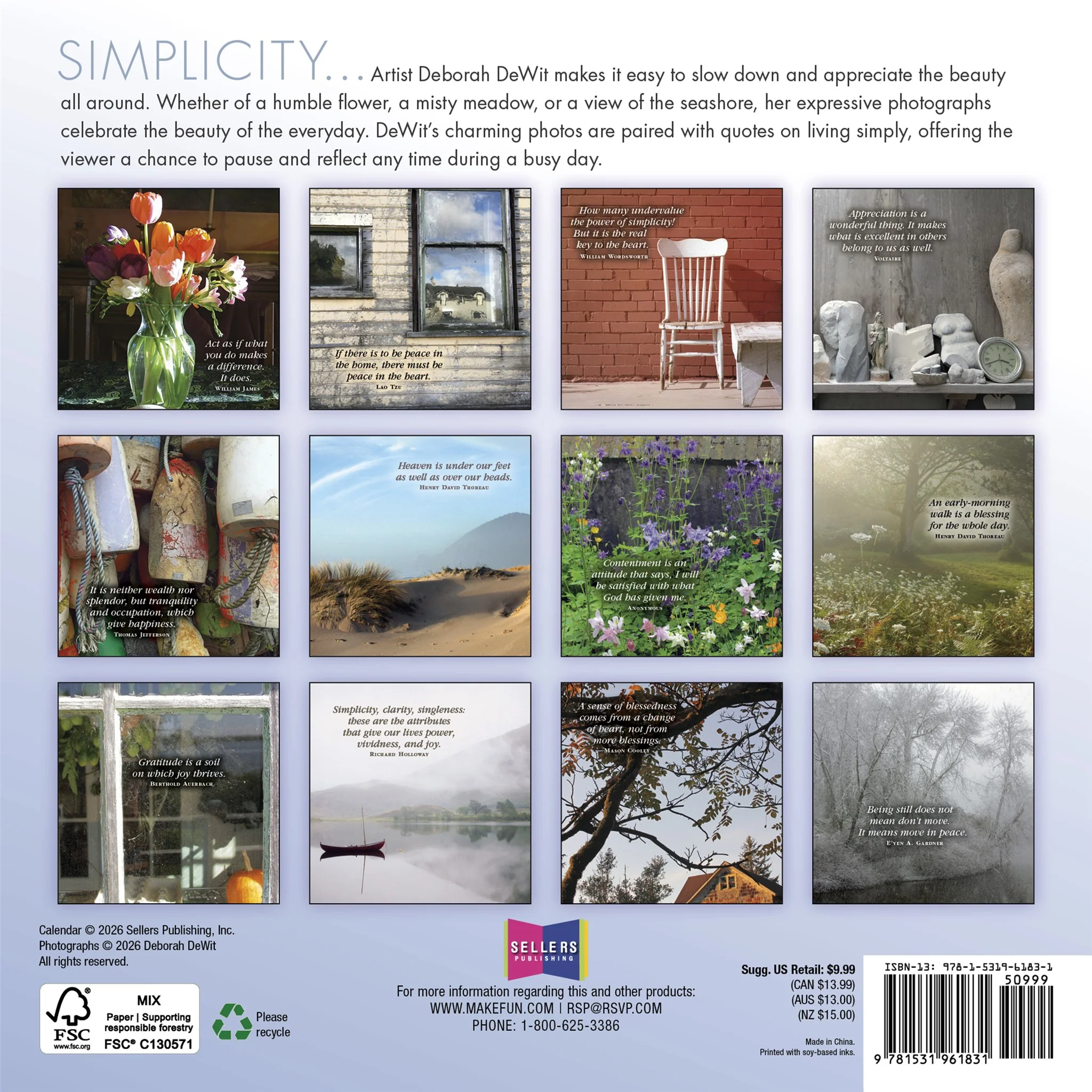 Simplicity 2027 Mini Calendar - Online Only - Image 2