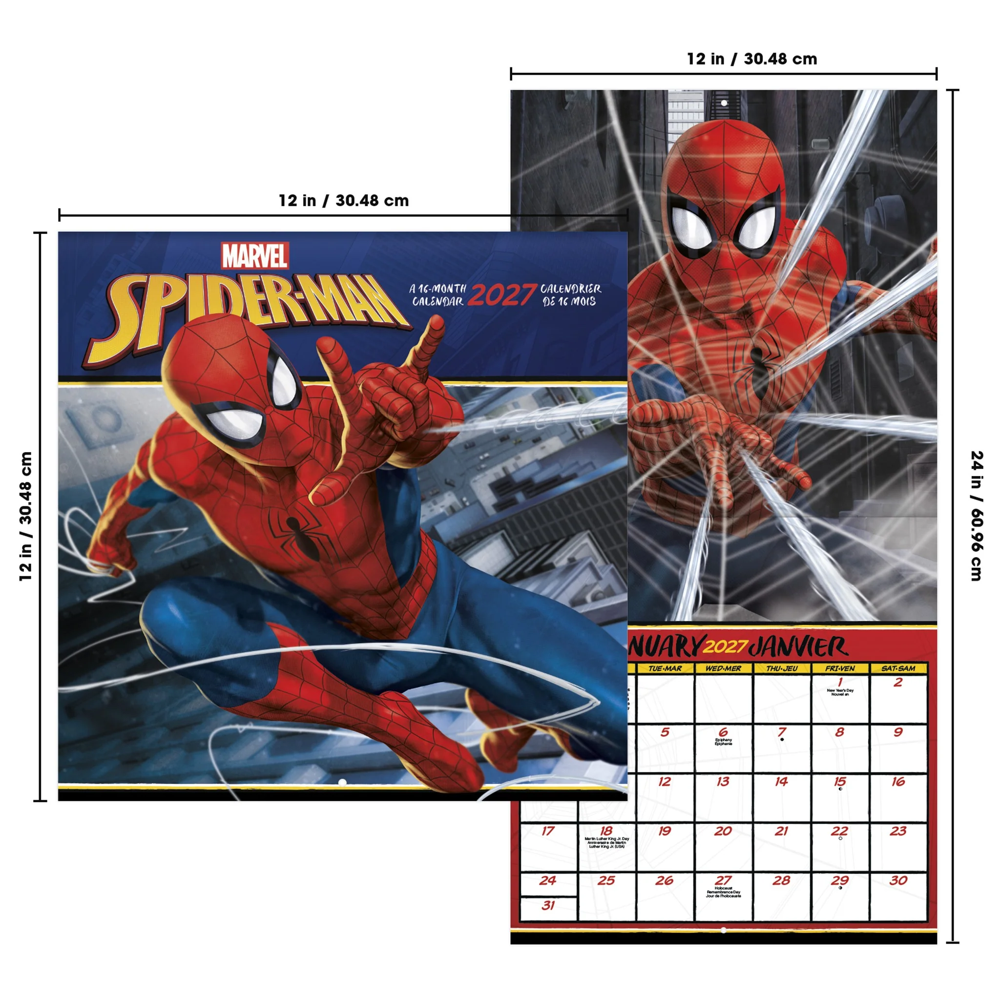 Spider-Man 2027 Wall Calendar - Image 7