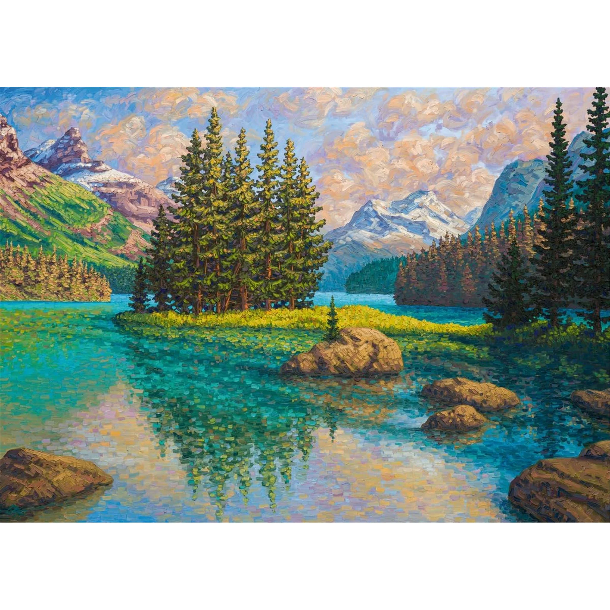 Spirit of Maligne 1000 Piece Puzzle Ravensburger - Image 2