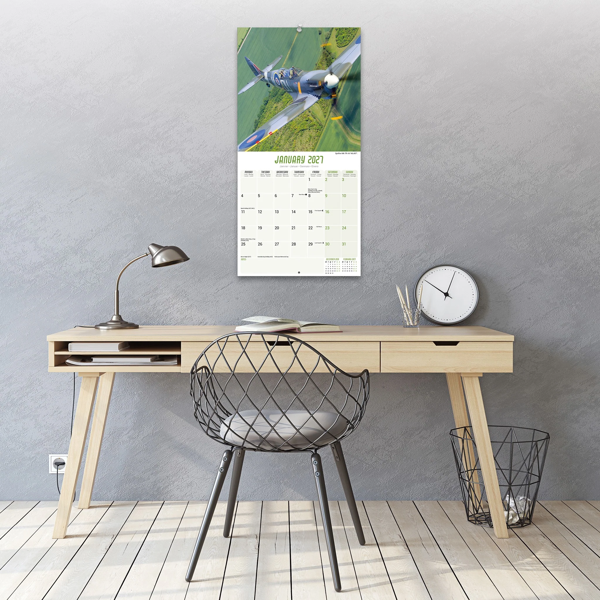 Spitfires 2027 Wall Calendar - Image 5