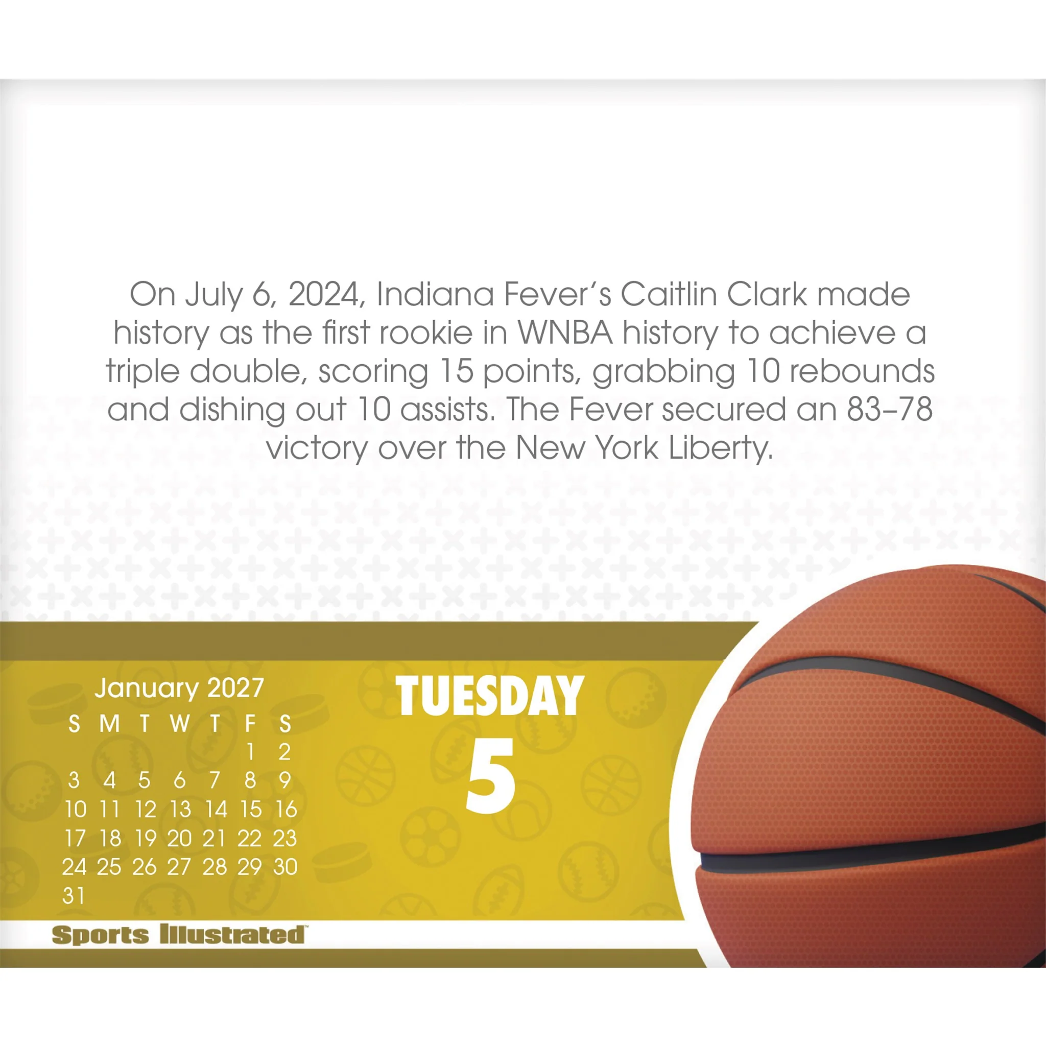 Sports Illustrated Sports 2027 Box Calendar - Online Only - Image 4