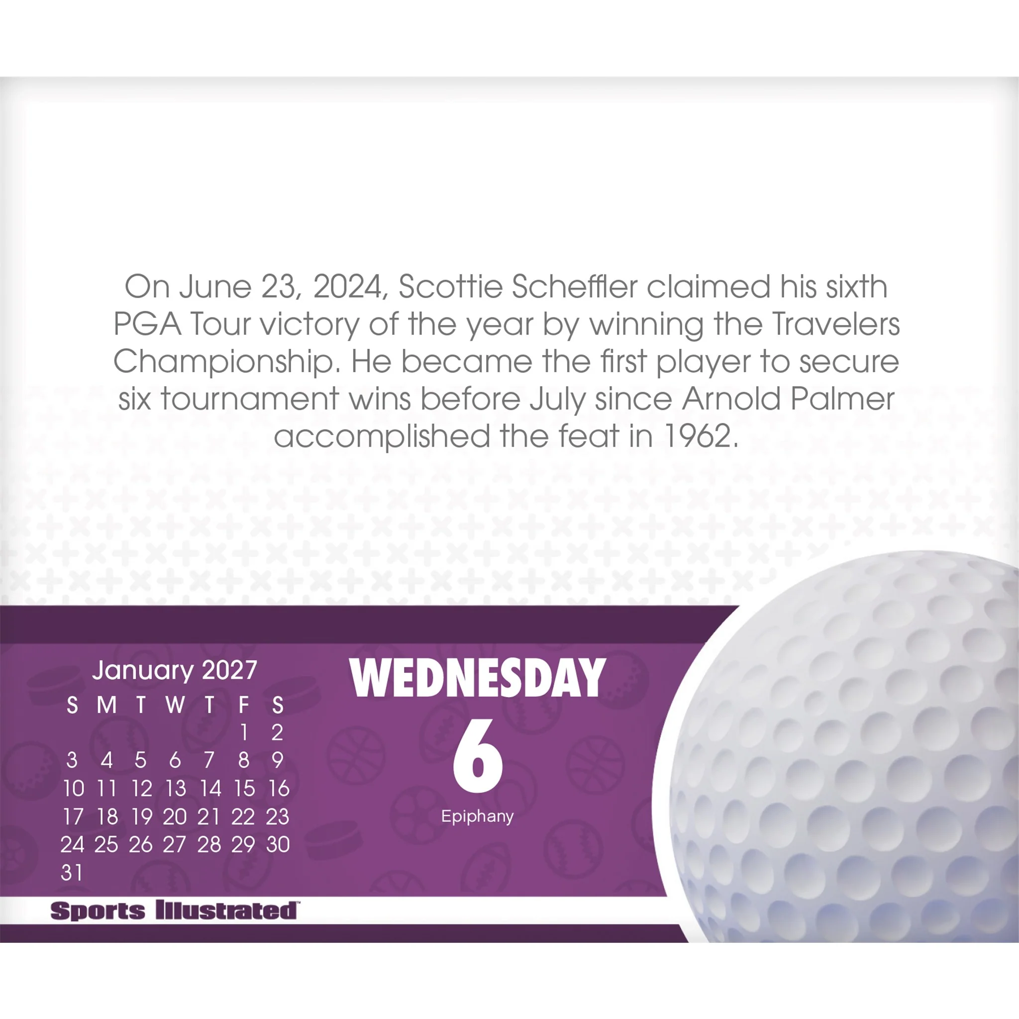 Sports Illustrated Sports 2027 Box Calendar - Online Only - Image 5