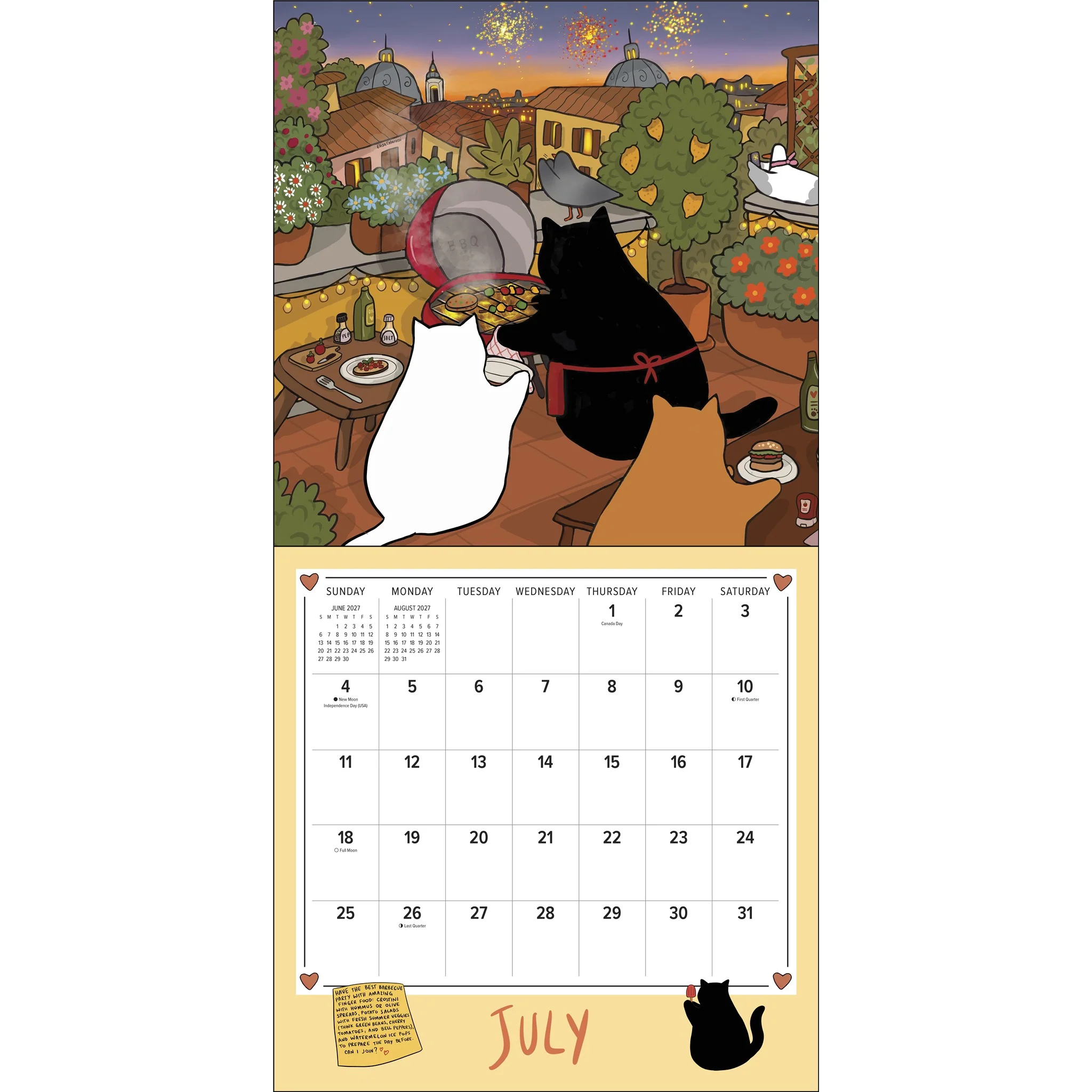 Stanis the Cat 2027 Wall Calendar - Image 4