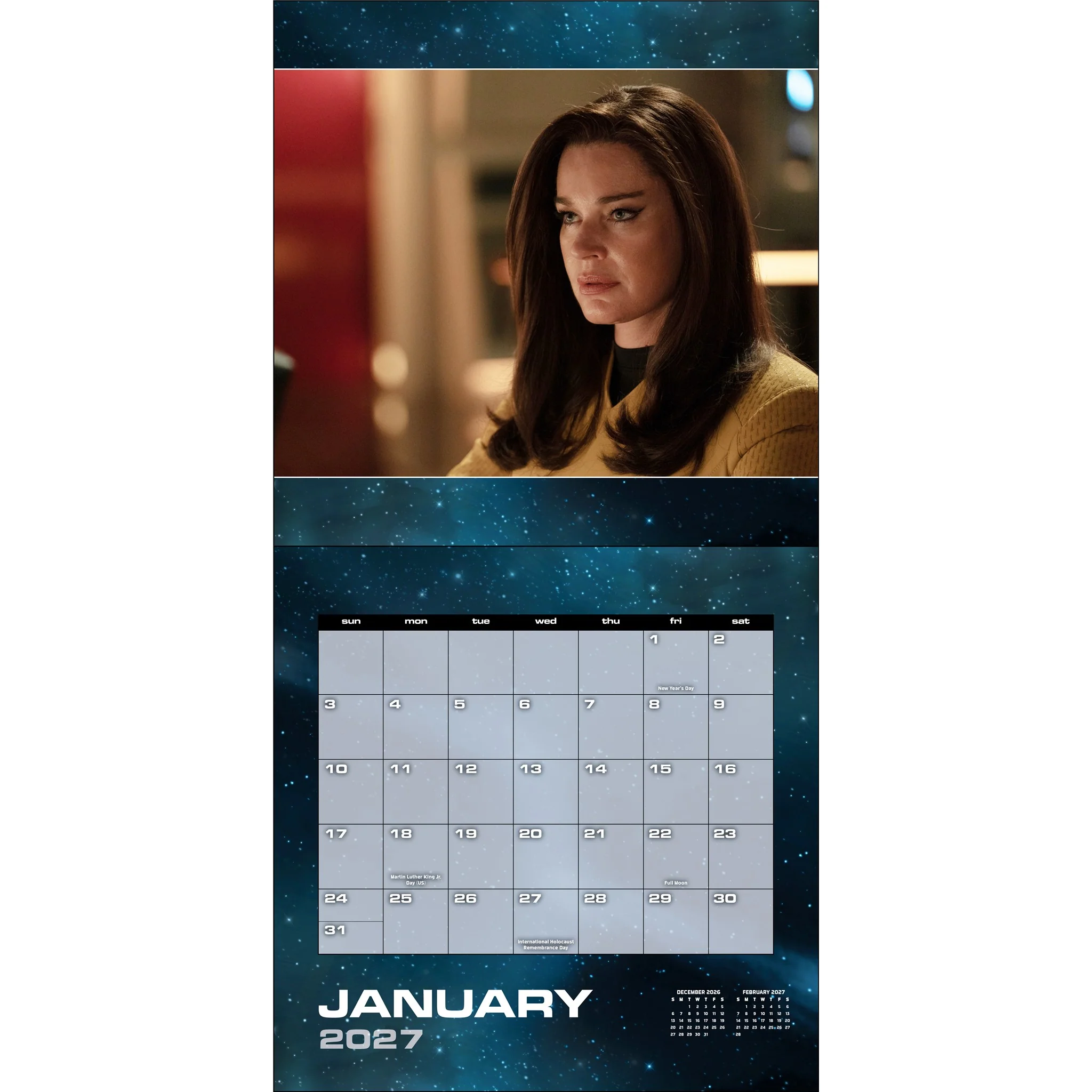 Star Trek Strange New Worlds 2027 Wall Calendar - Online Only - Image 3