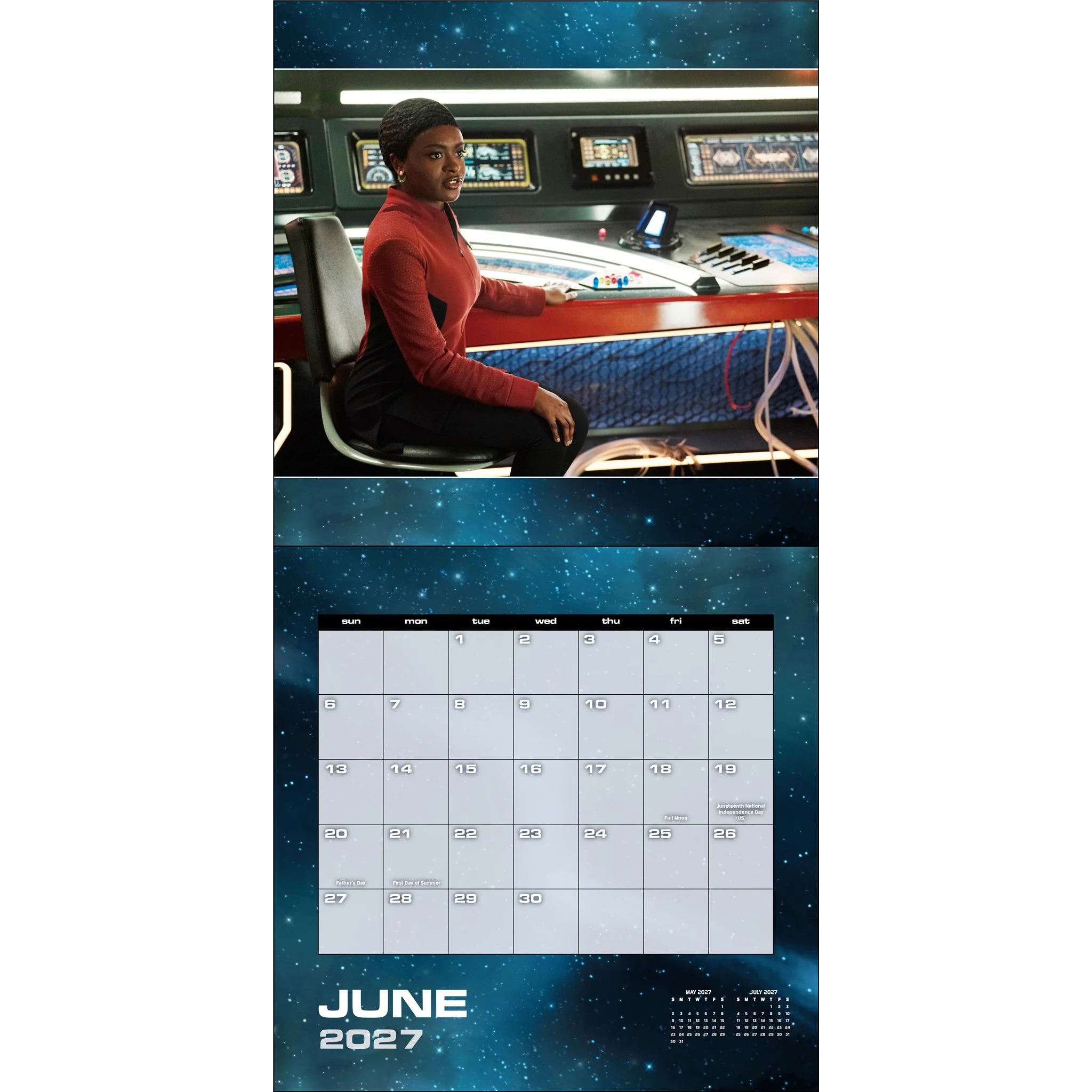 Star Trek Strange New Worlds 2027 Wall Calendar - Online Only - Image 4