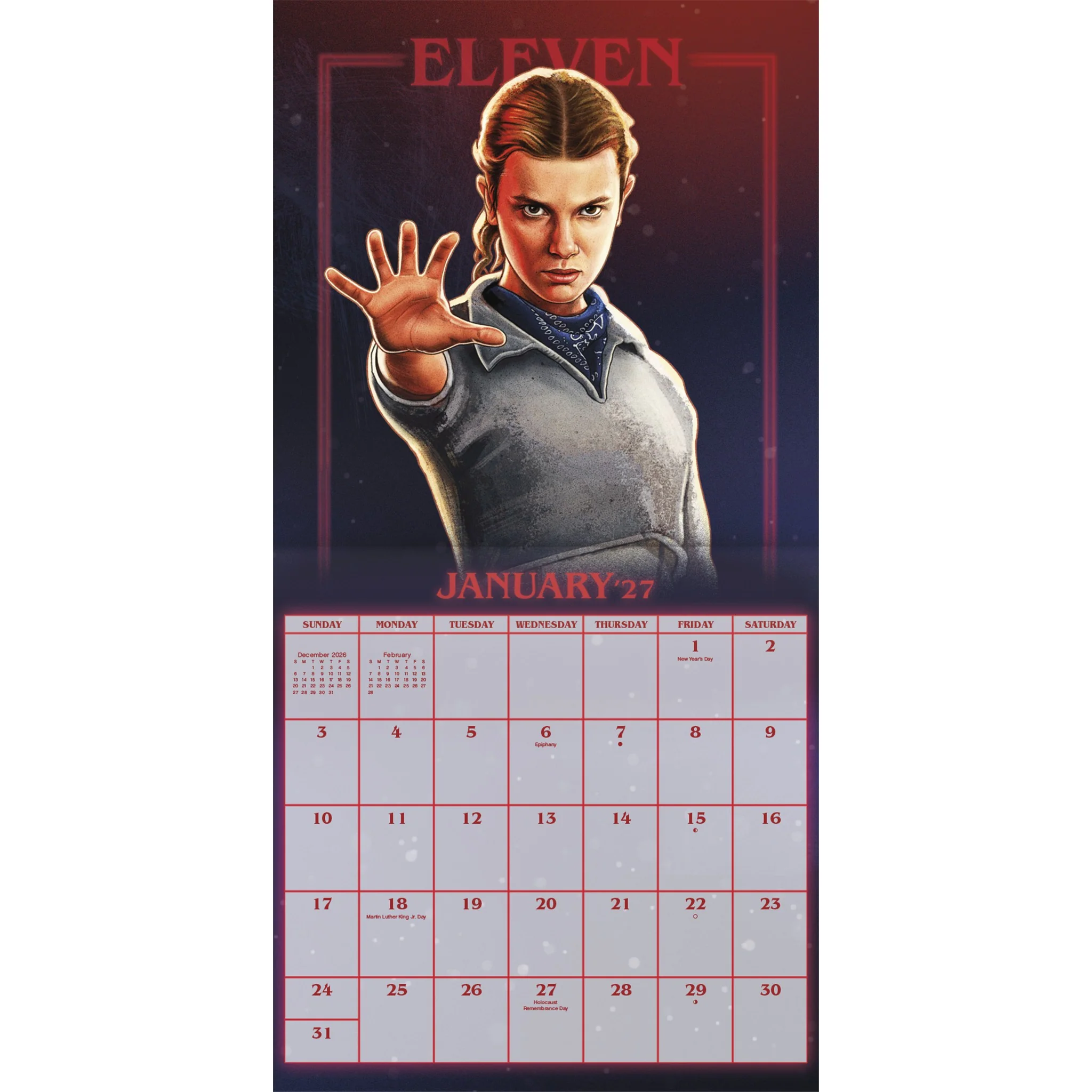 Stranger Things 2027 Mini Calendar - Image 3