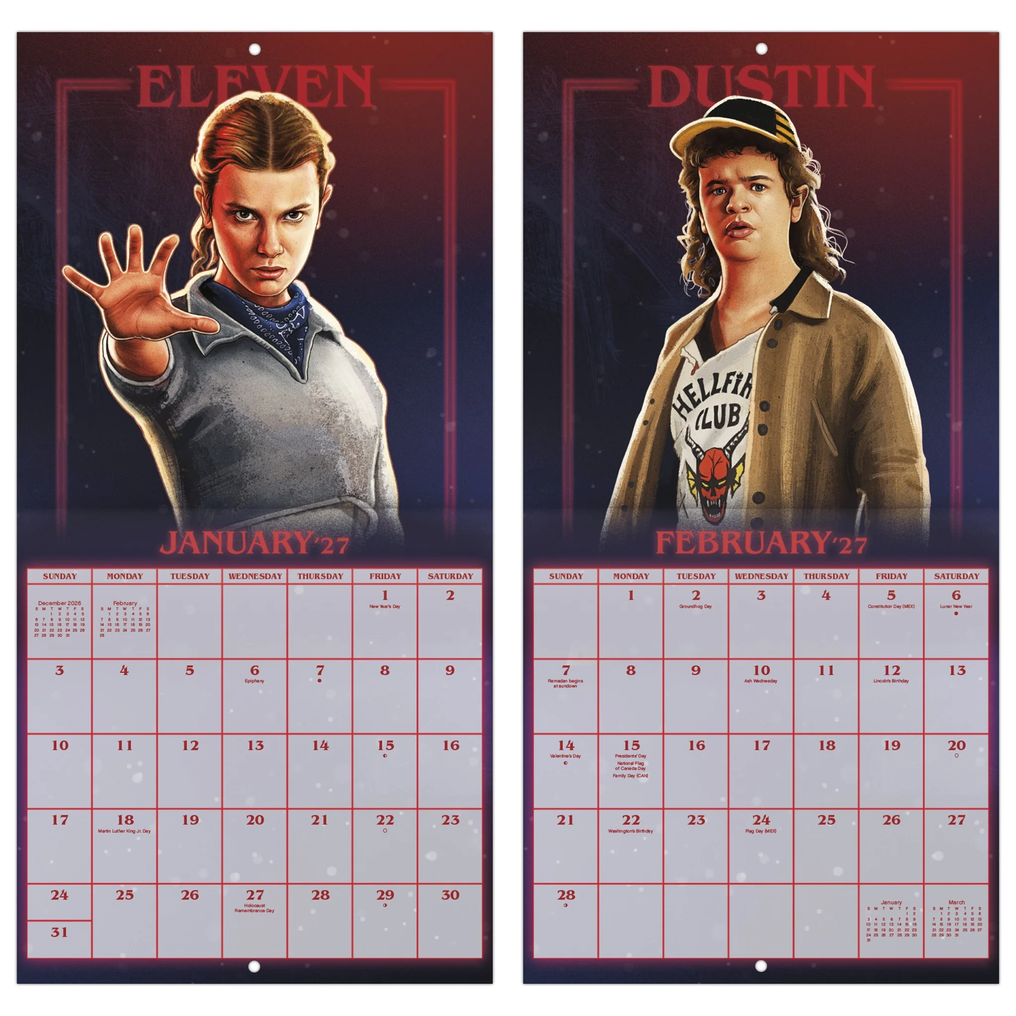 Stranger Things 2027 Mini Calendar - Image 6