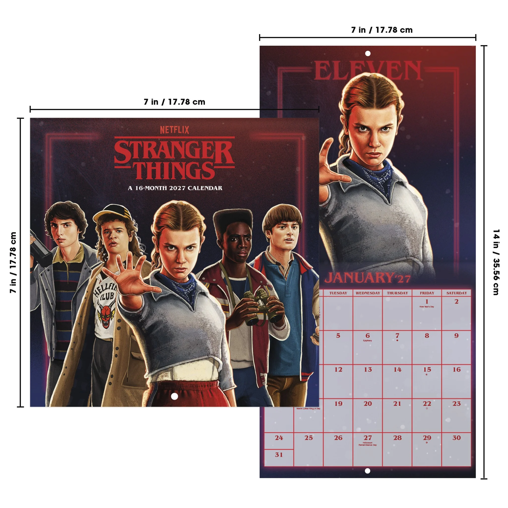 Stranger Things 2027 Mini Calendar - Image 7