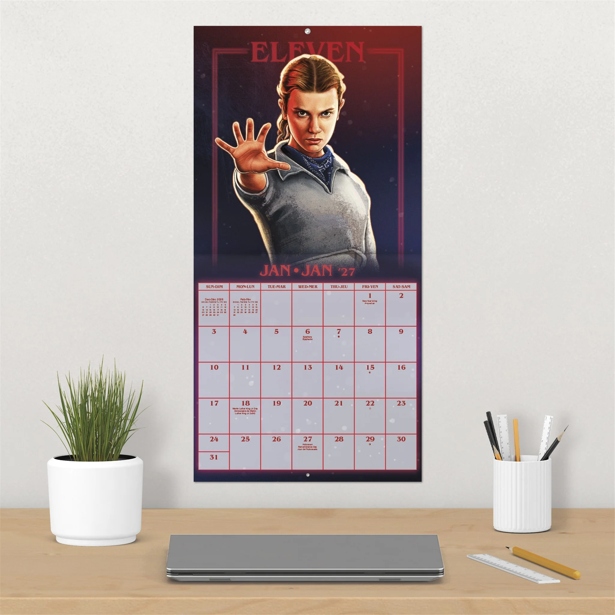 Stranger Things 2027 Wall Calendar - Image 5