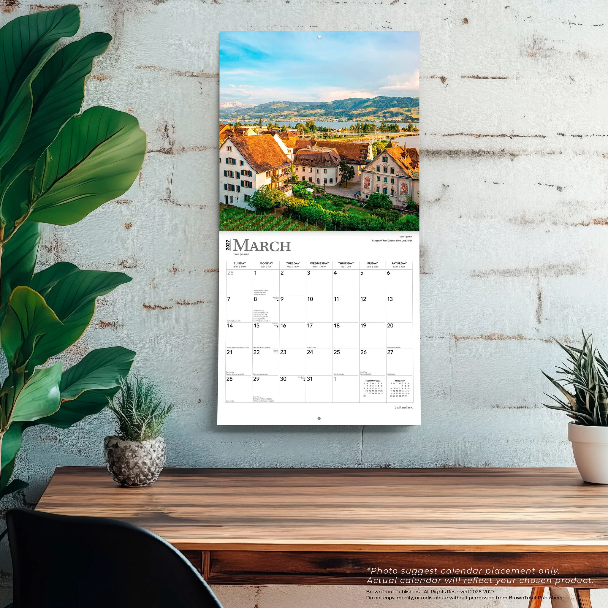 Switzerland 2027 Wall Calendar - Image 5