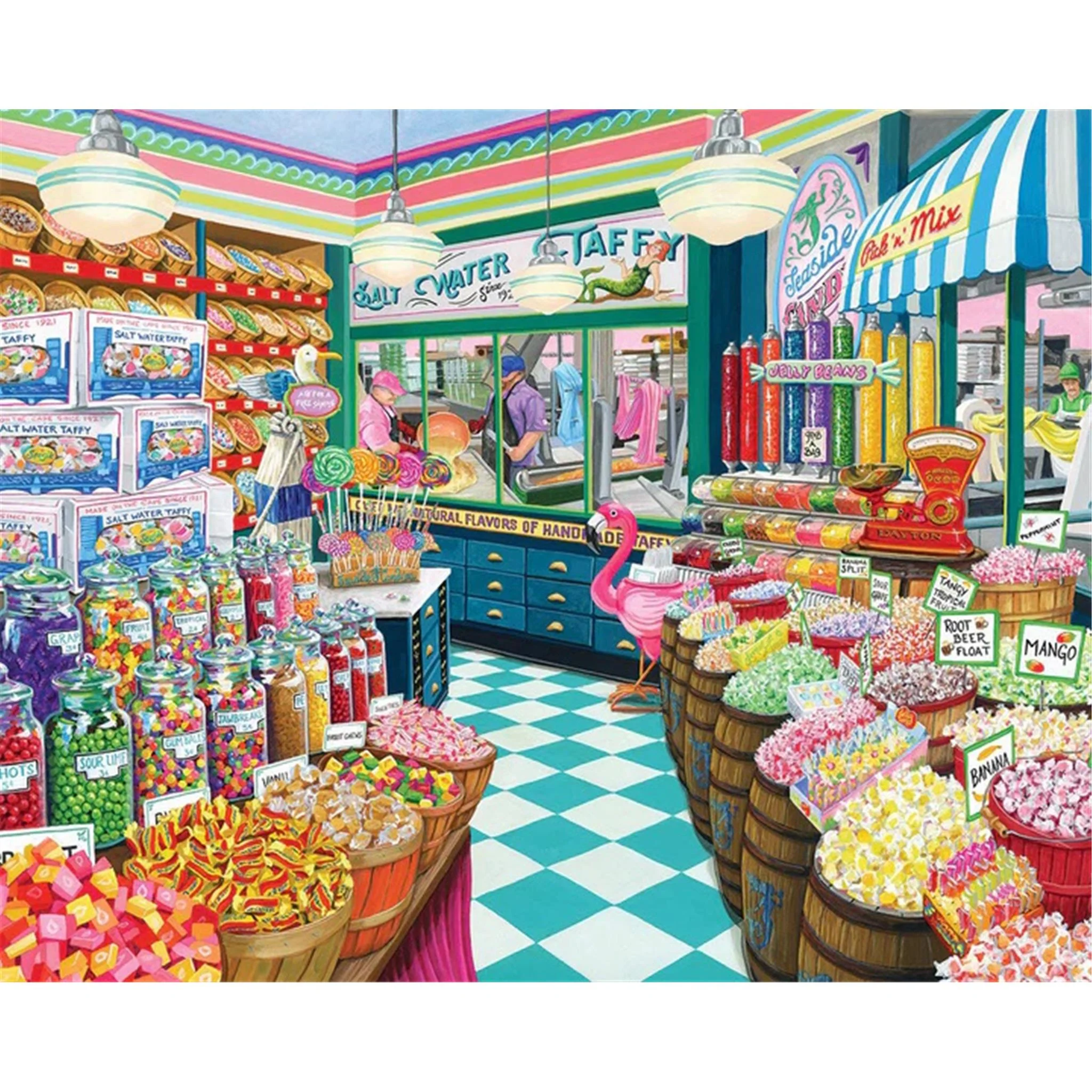 Taffy Shop 1000 Piece Puzzle - Image 2