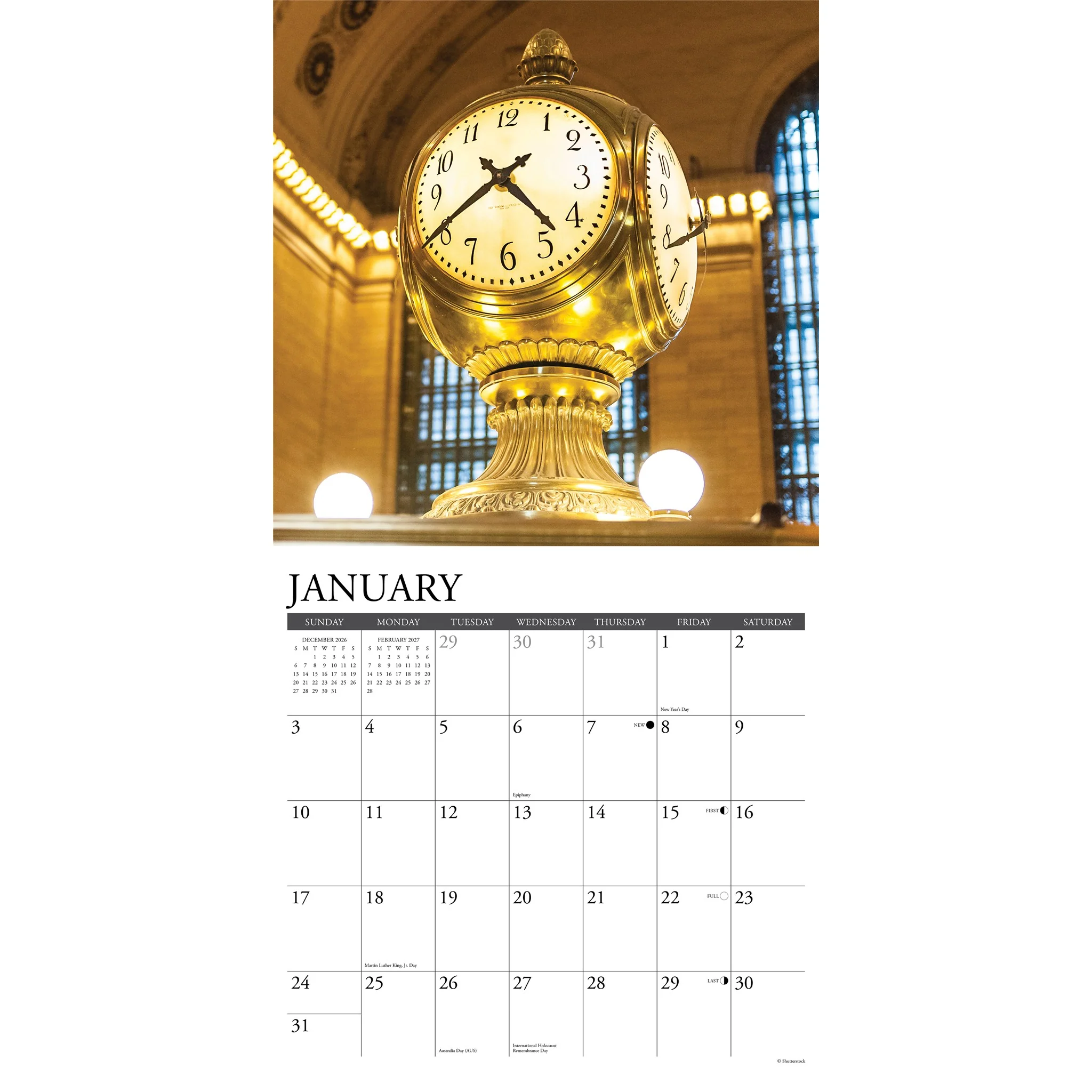 Take the Train 2027 Wall Calendar - Image 3