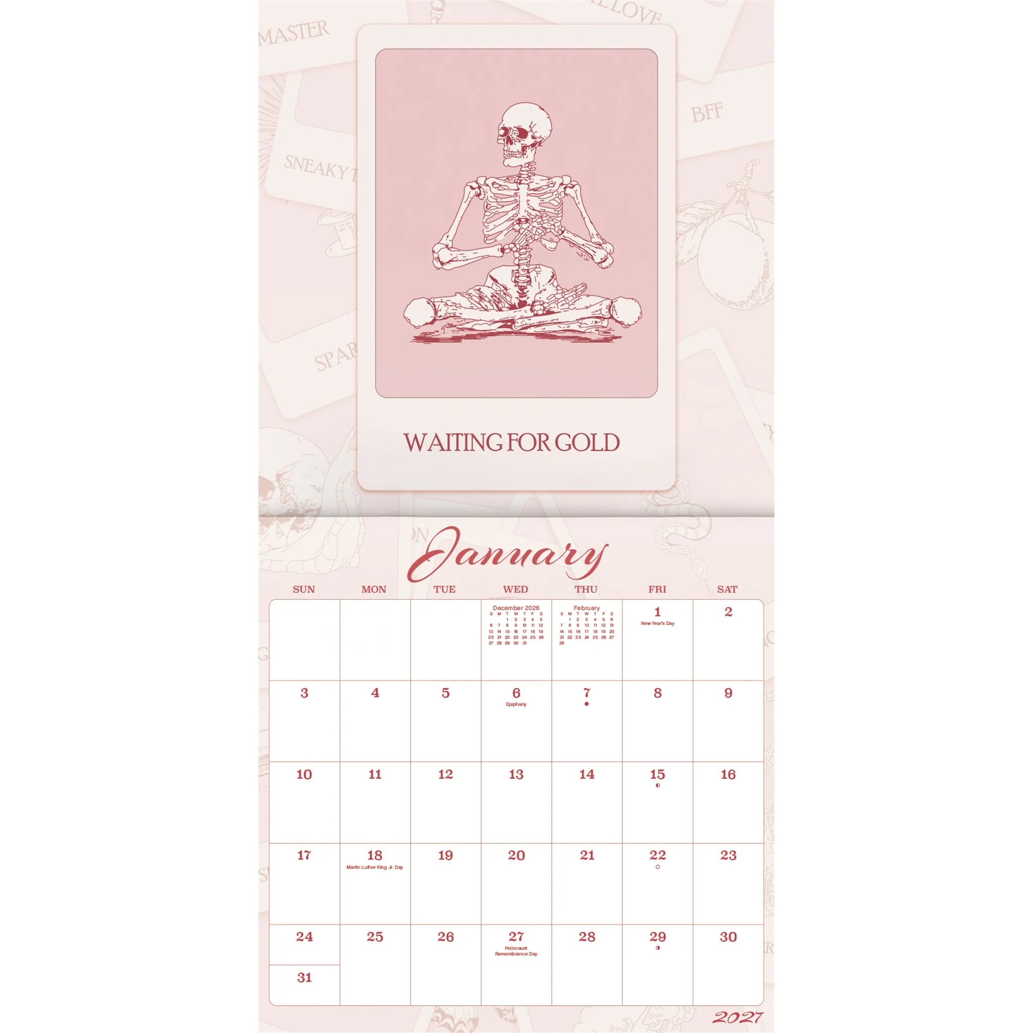 Tarot 2027 Wall Calendar - Online Only - Image 4