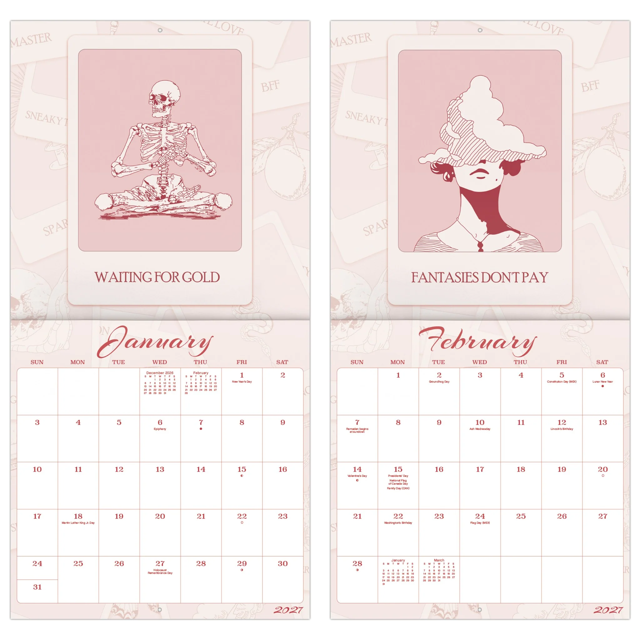 Tarot 2027 Wall Calendar - Online Only - Image 6