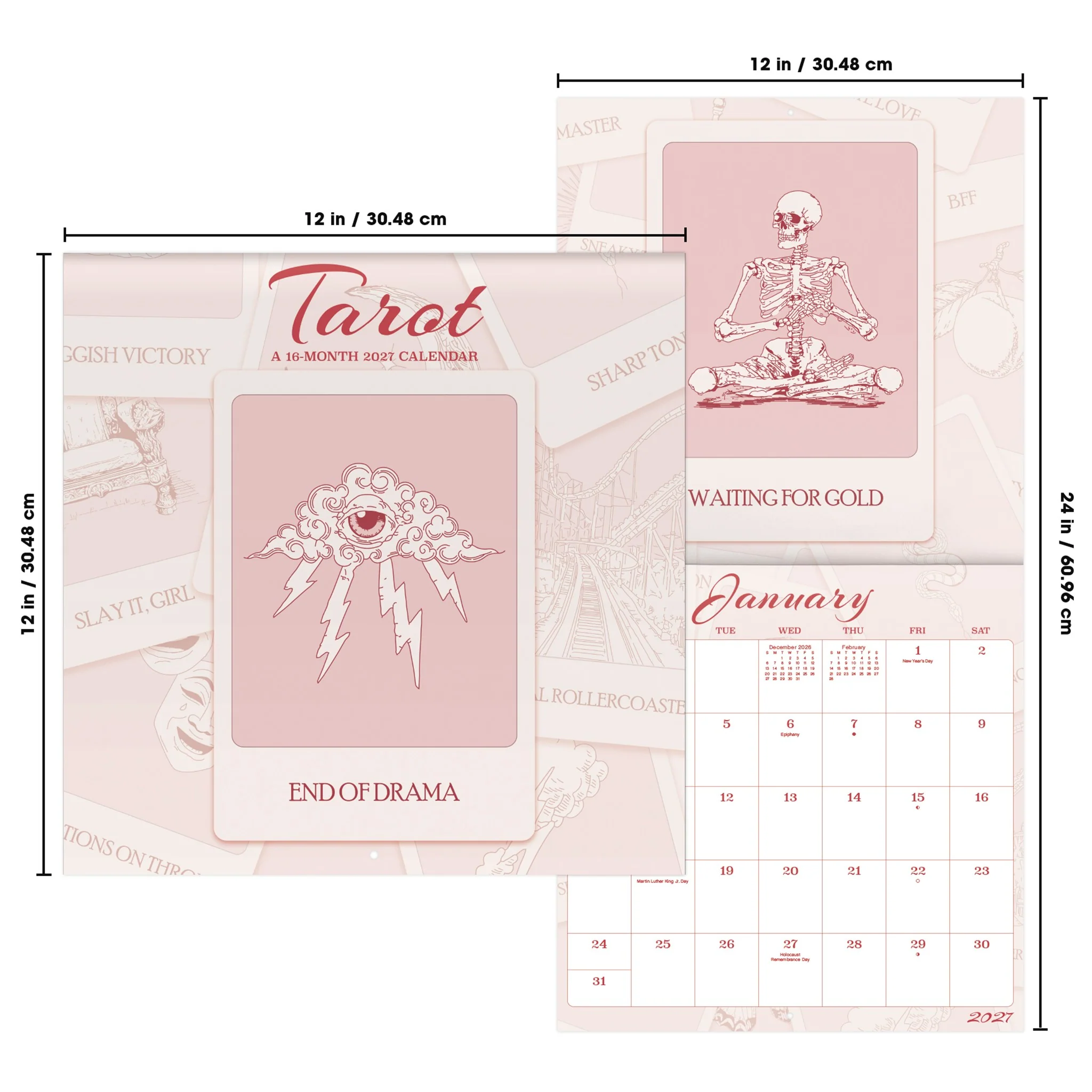 Tarot 2027 Wall Calendar - Online Only - Image 7