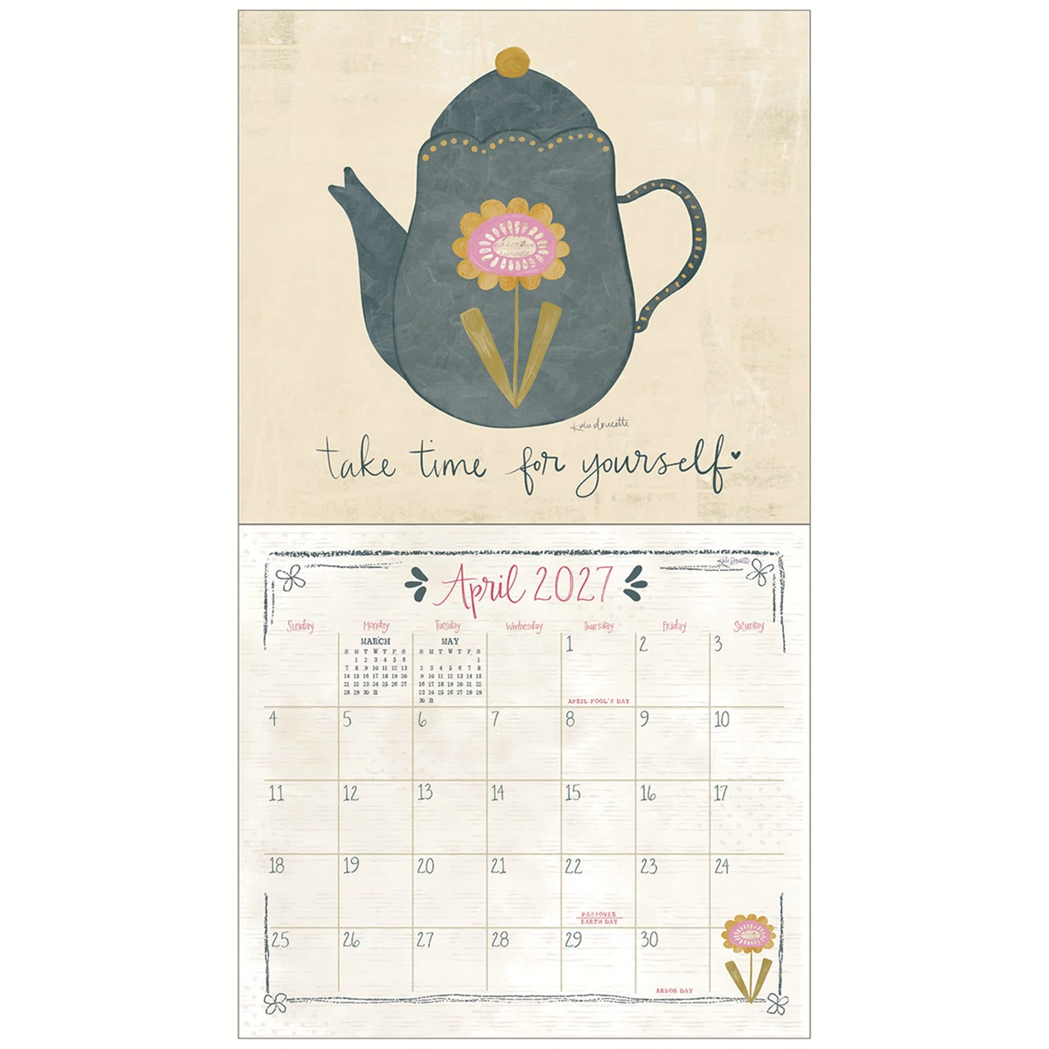Tea Time 2027 Wall Calendar - Image 4