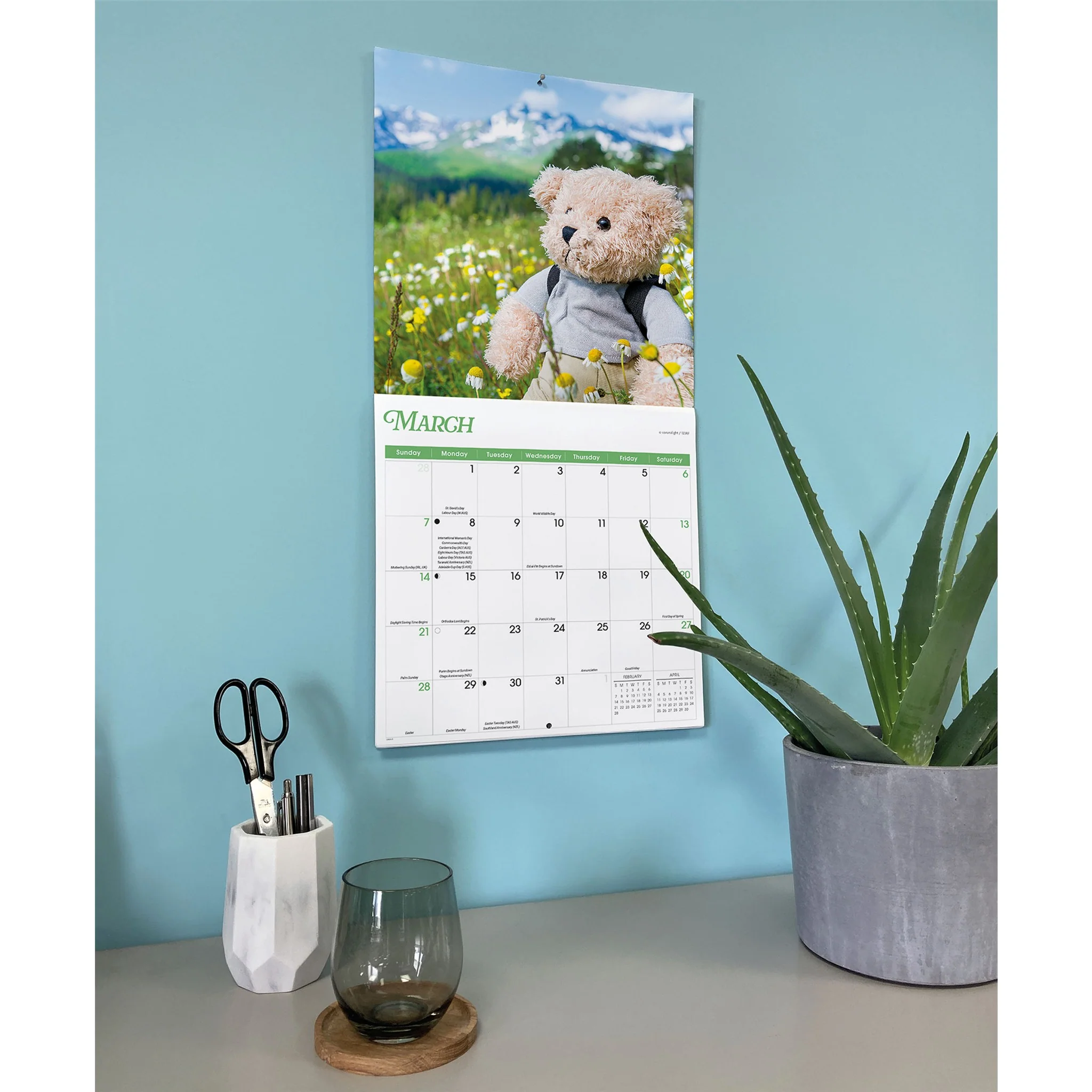 Teddy Bears 2027 Wall Calendar - Image 6