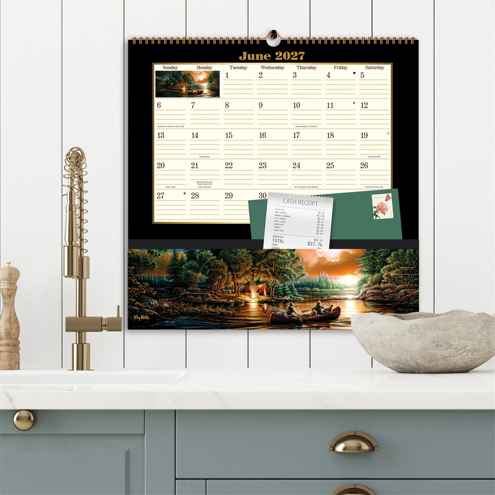 Terry Redlin Note Nook 2027 Wall Calendar - Image 5
