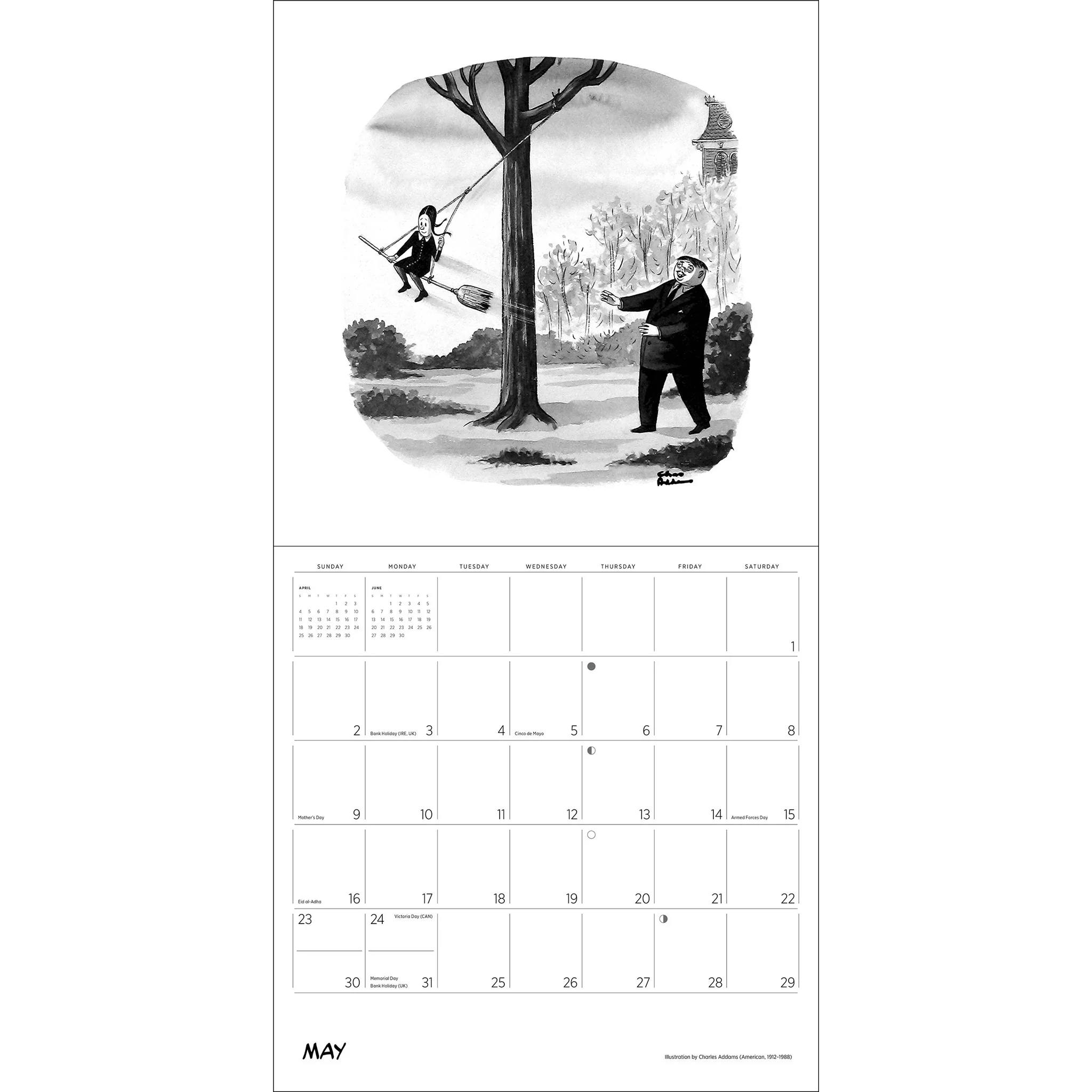 The Addams Family 2027 Wall Calendar - Online Only - Image 7