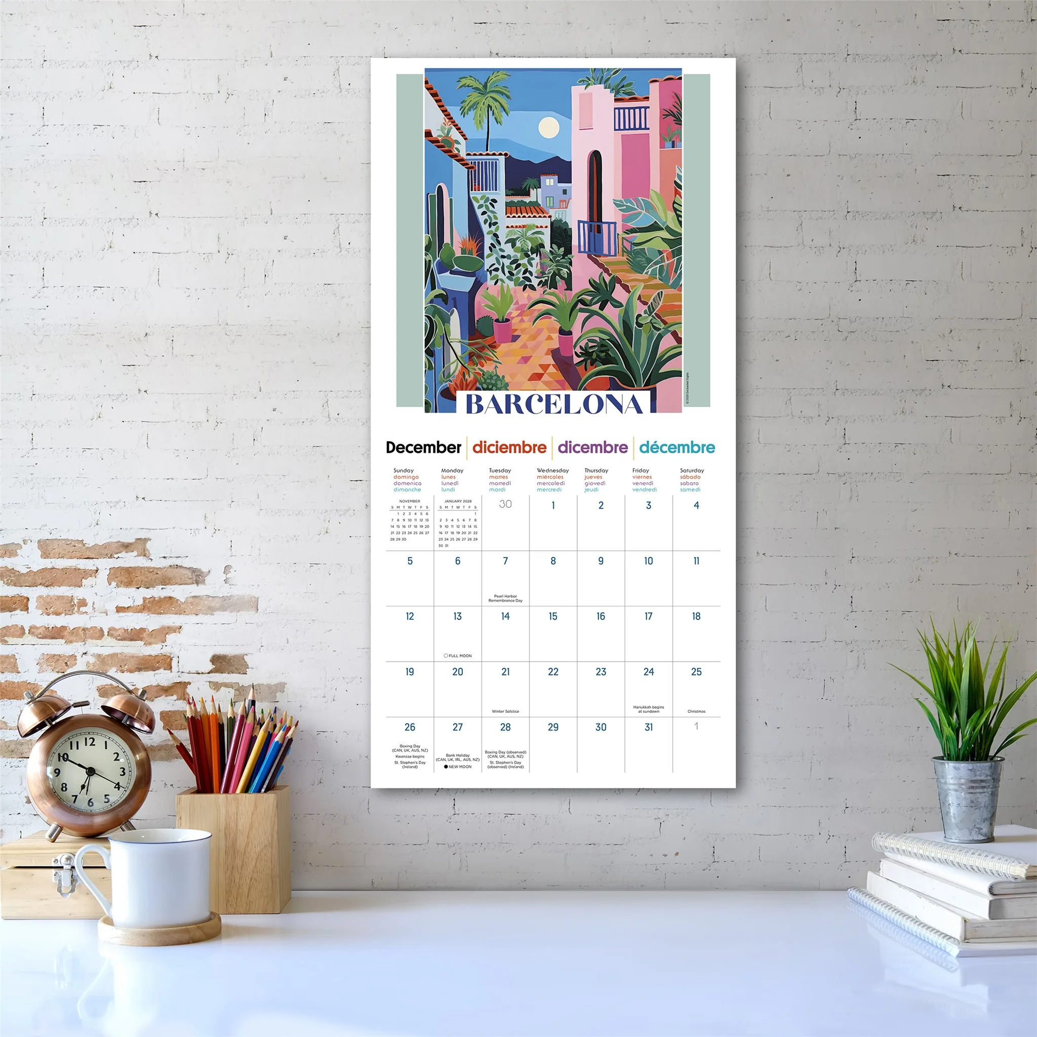 The Art of Travel 2027 Wall Calendar - Online Only - Image 5
