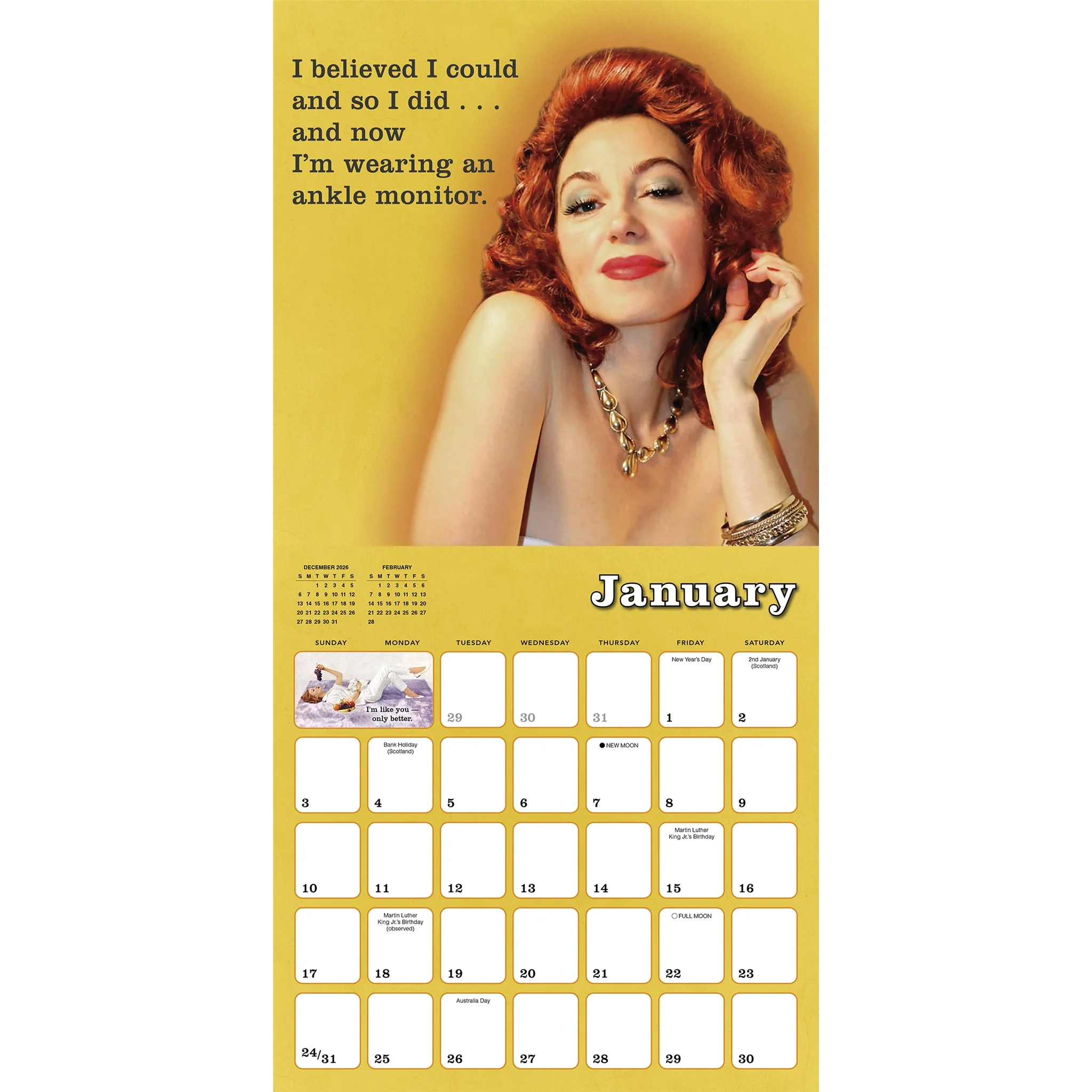 The B Word 2027 Wall Calendar - Image 3