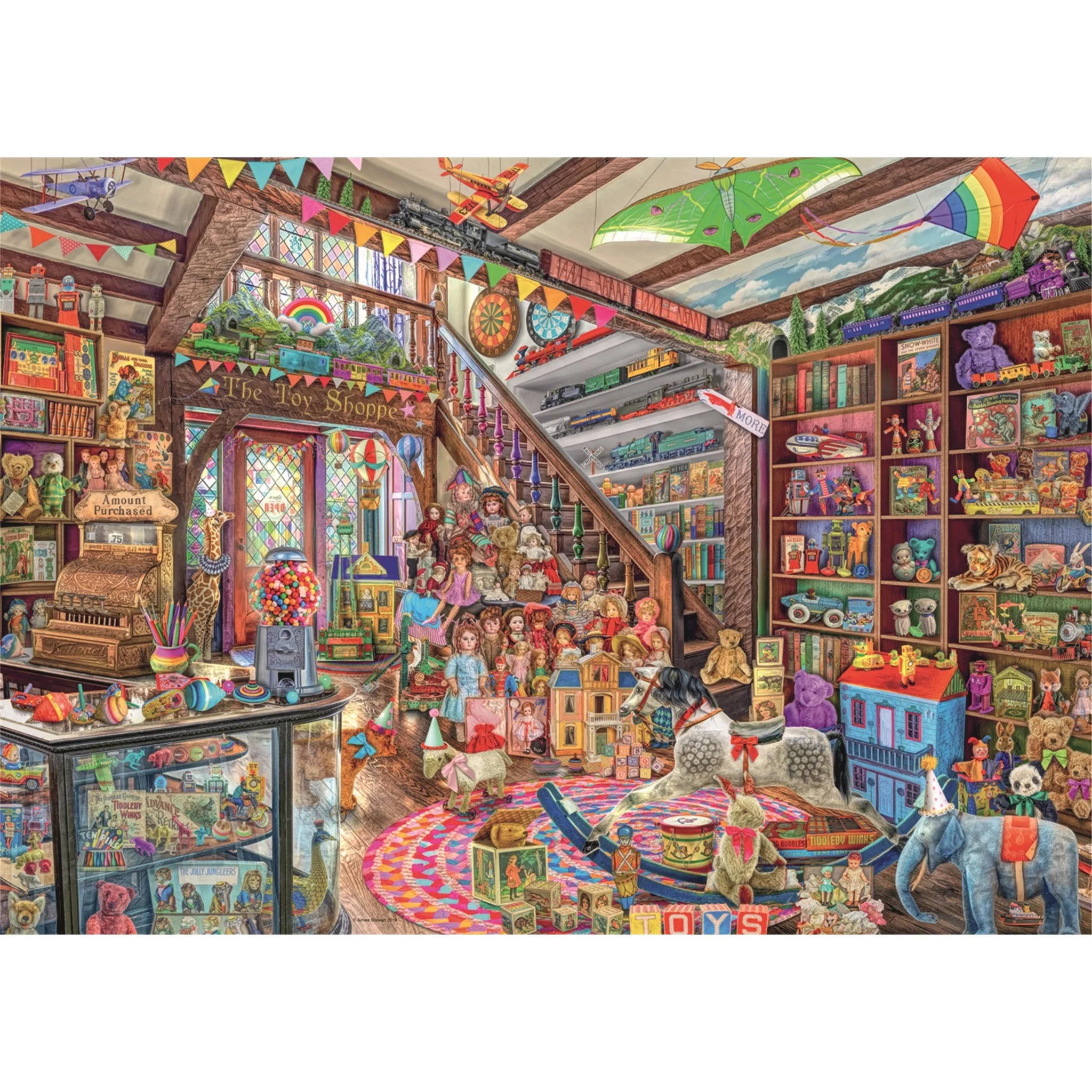 The Fantasy Toy Shop 1000 Piece Puzzle - Image 2