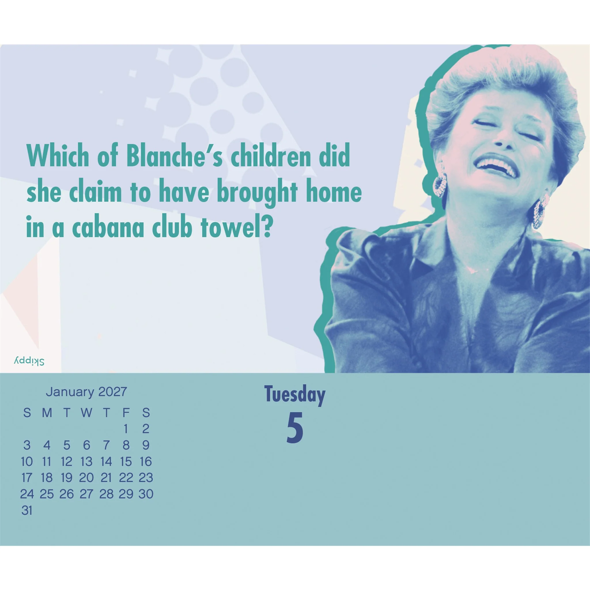 The Golden Girls 2027 Box Calendar - Image 6