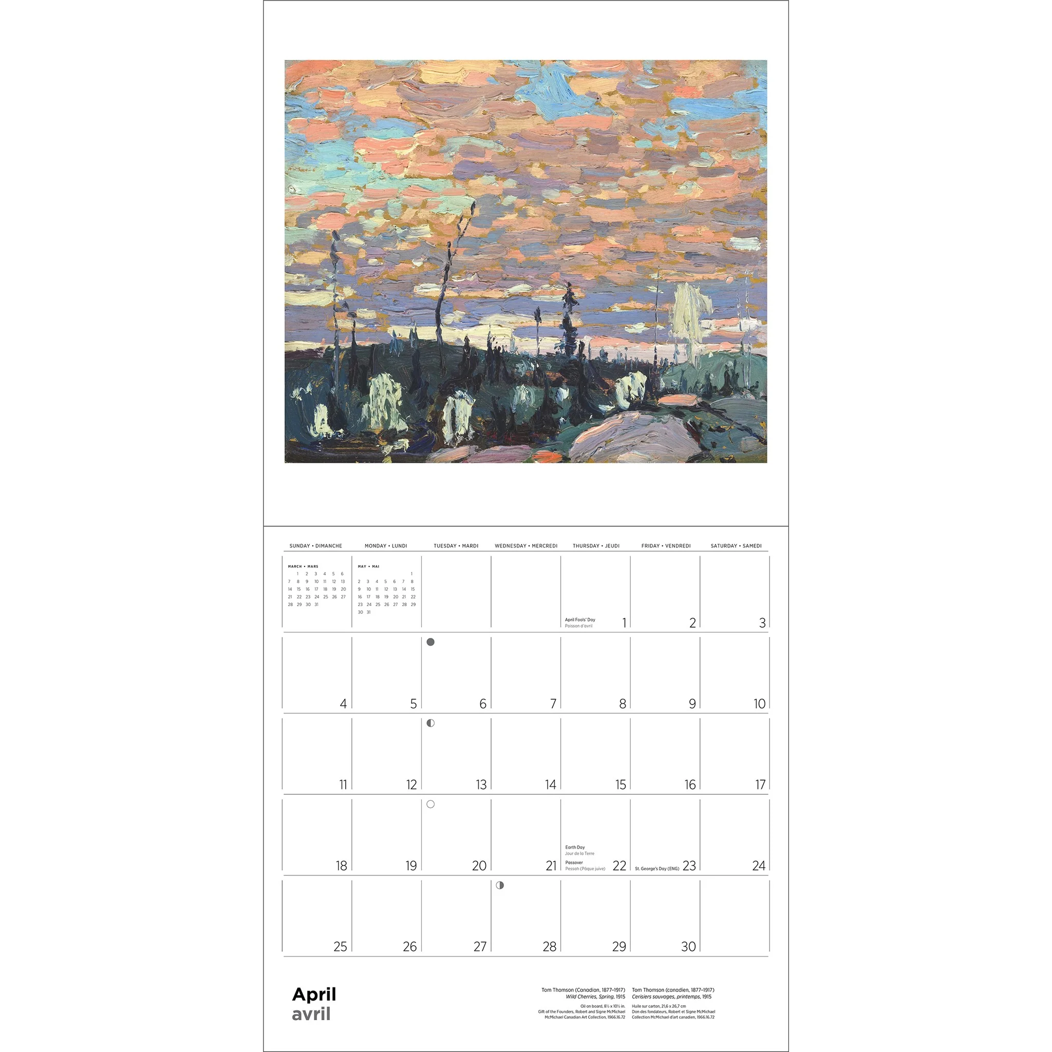 The Group Of Seven Special Edition with Print 2027 Wall Calendar - Image 4